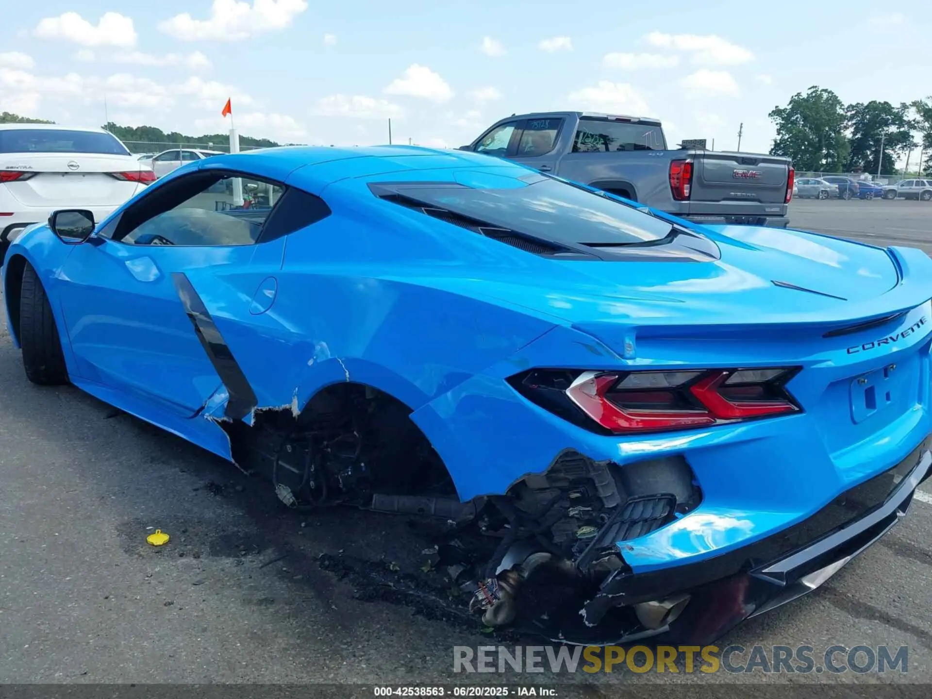 6 Фотография поврежденного автомобиля 1G1YA2D47P5115032 CHEVROLET CORVETTE STINGRAY 2023