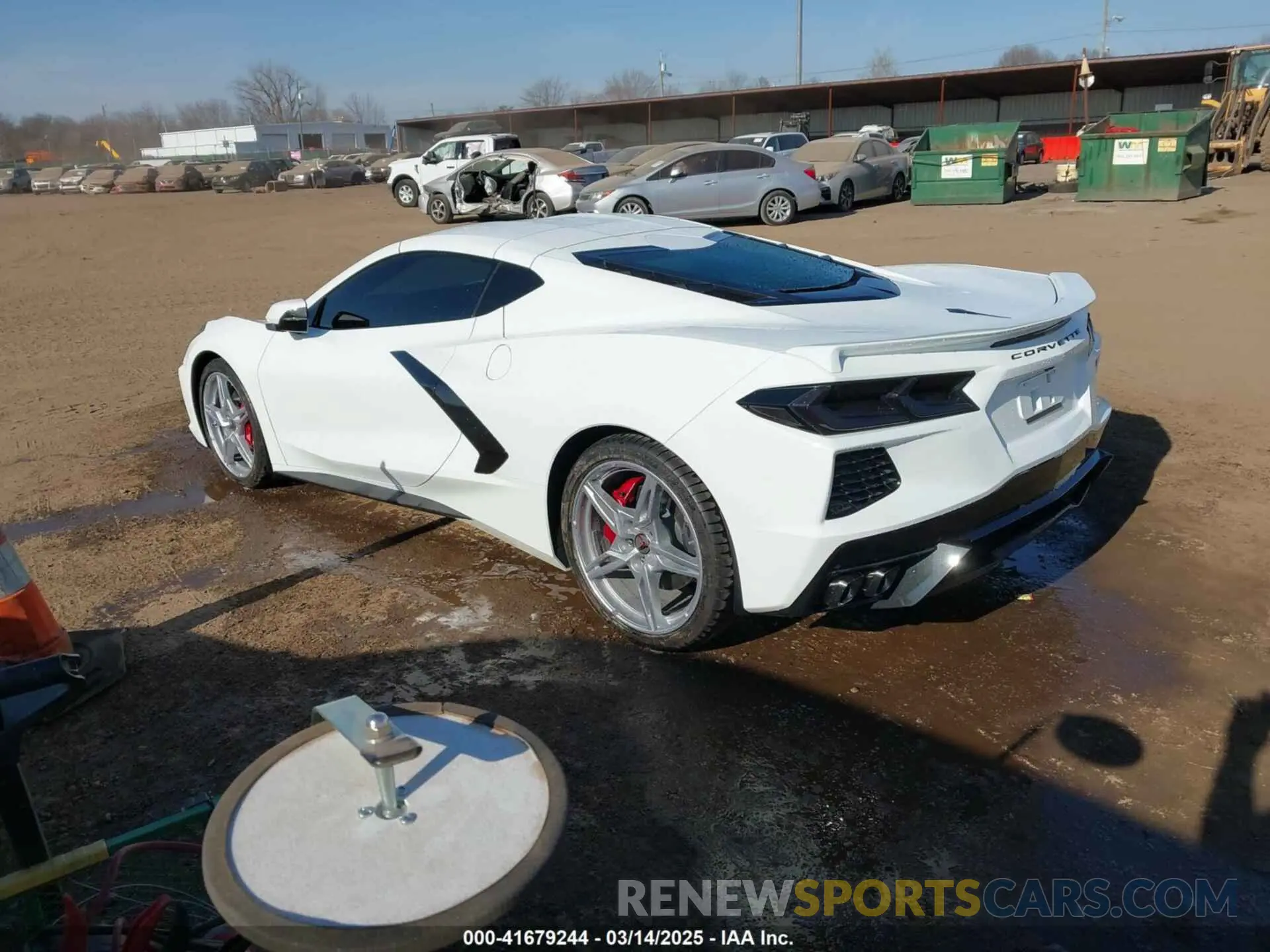 3 Фотография поврежденного автомобиля 1G1YA2D48P5130350 CHEVROLET CORVETTE STINGRAY 2023