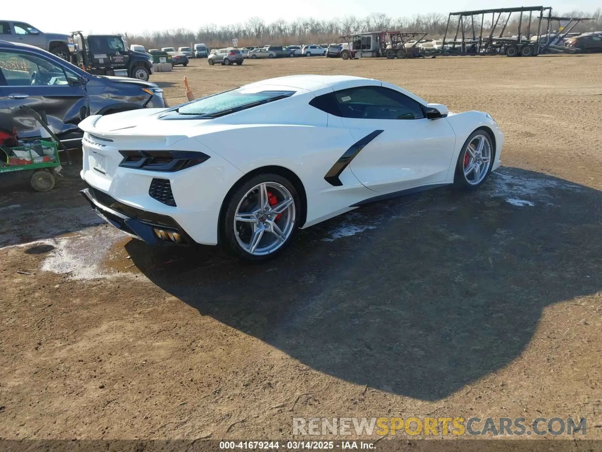 4 Фотография поврежденного автомобиля 1G1YA2D48P5130350 CHEVROLET CORVETTE STINGRAY 2023