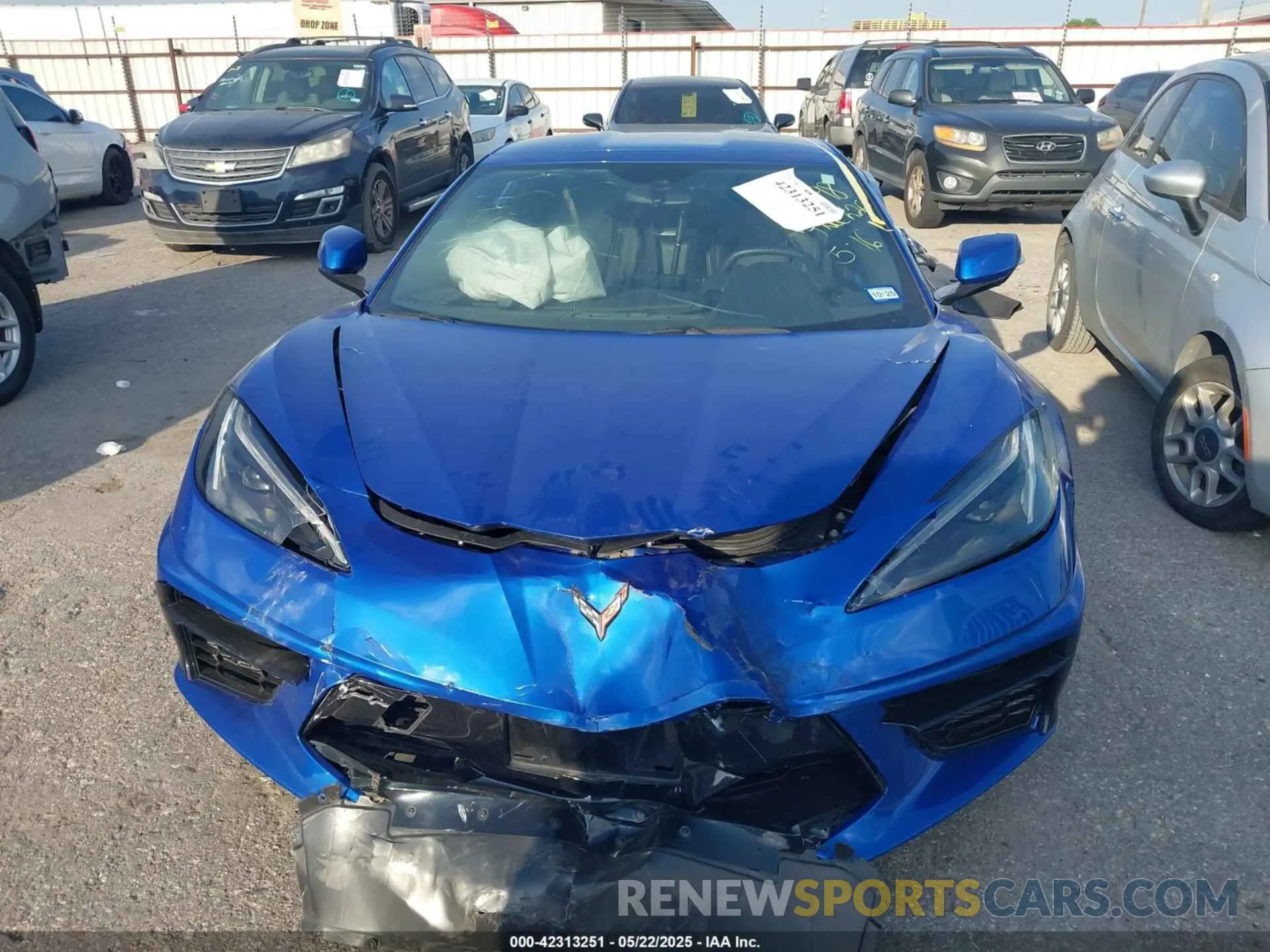 12 Photograph of a damaged car 1G1YA2D4XP5113856 CHEVROLET CORVETTE STINGRAY 2023