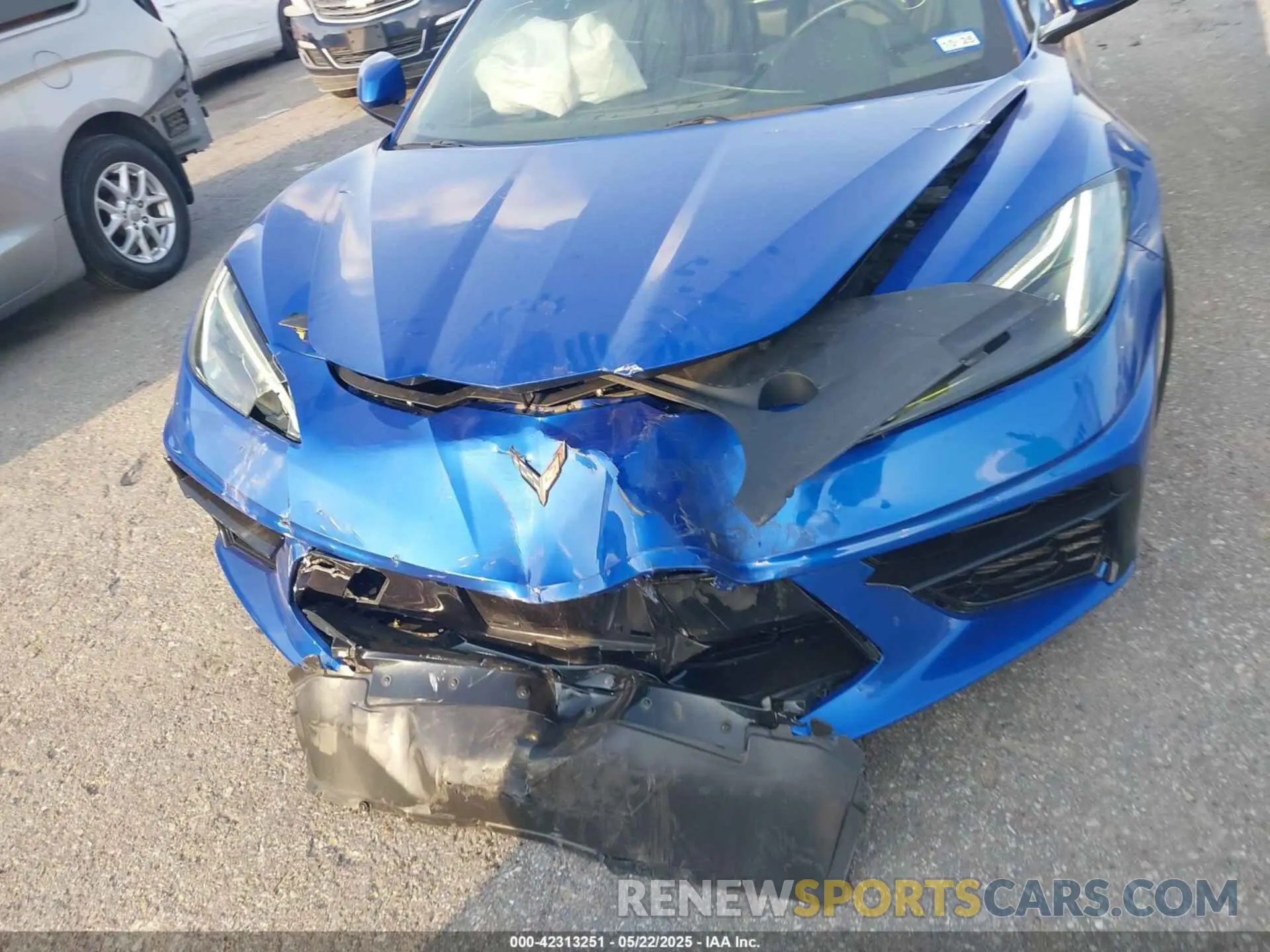 6 Photograph of a damaged car 1G1YA2D4XP5113856 CHEVROLET CORVETTE STINGRAY 2023