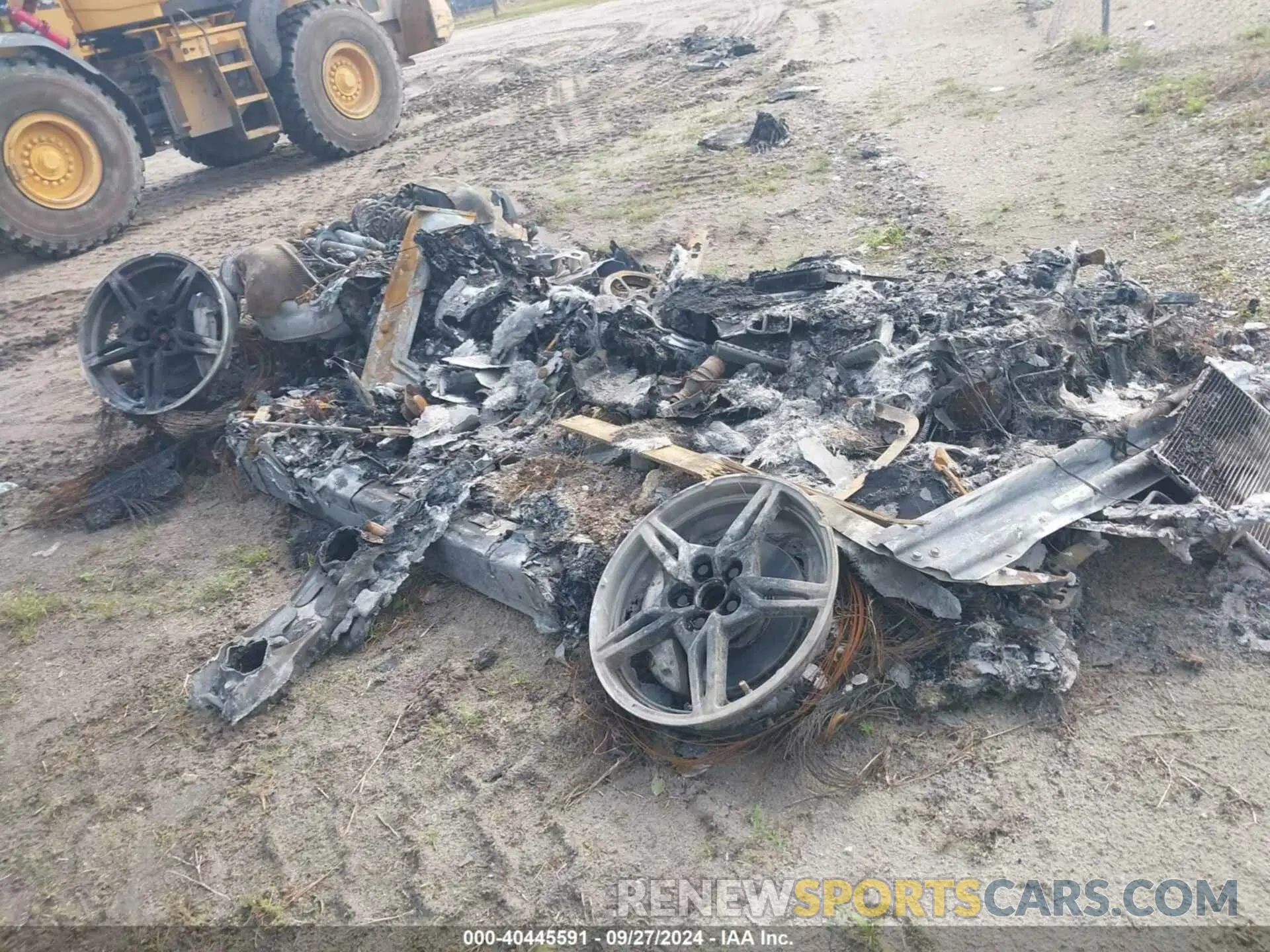 1 Photograph of a damaged car 1G1YA3D49P5133196 CHEVROLET CORVETTE STINGRAY 2023
