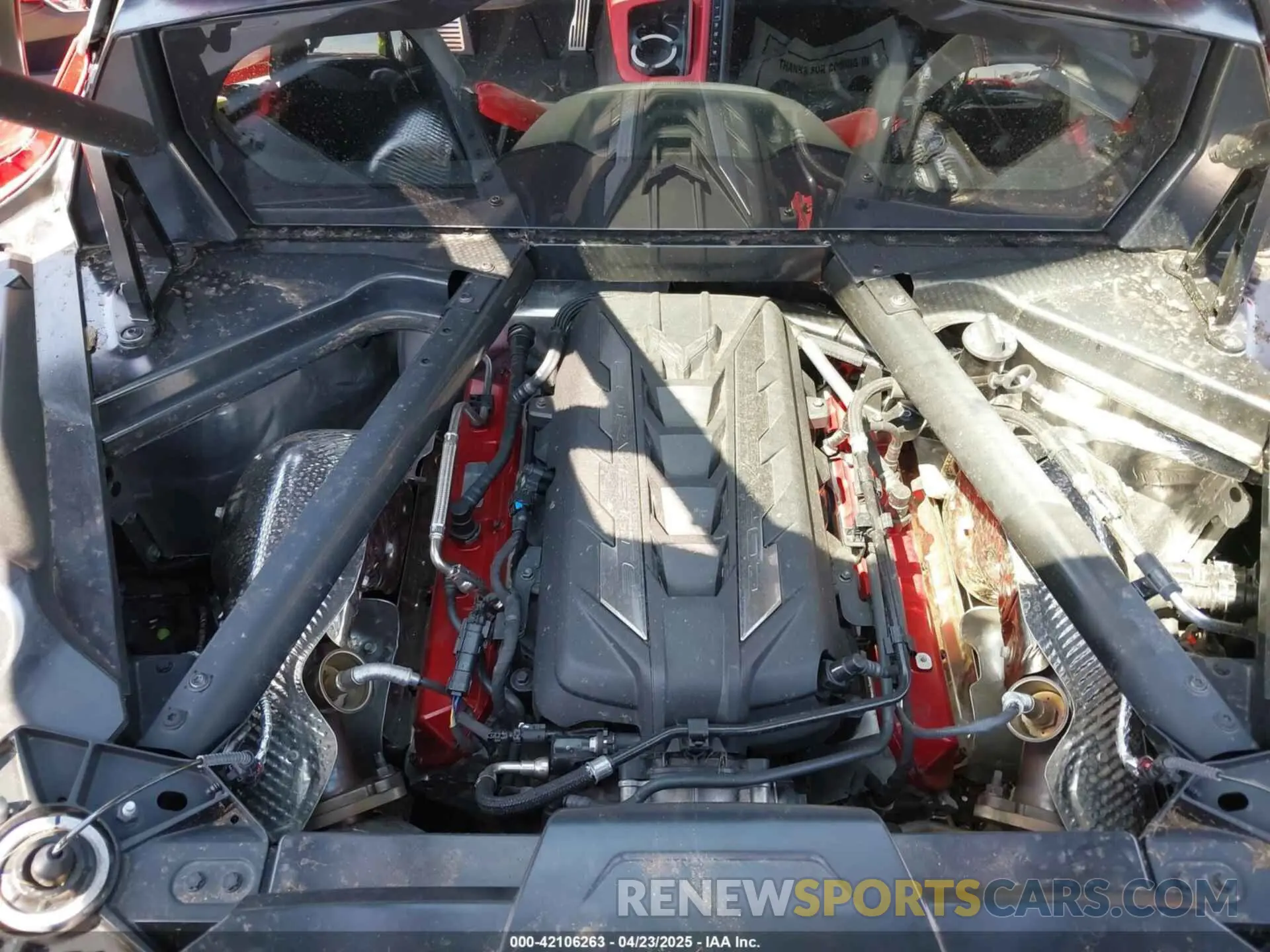 10 Фотография поврежденного автомобиля 1G1YB2D43P5107409 CHEVROLET CORVETTE STINGRAY 2023