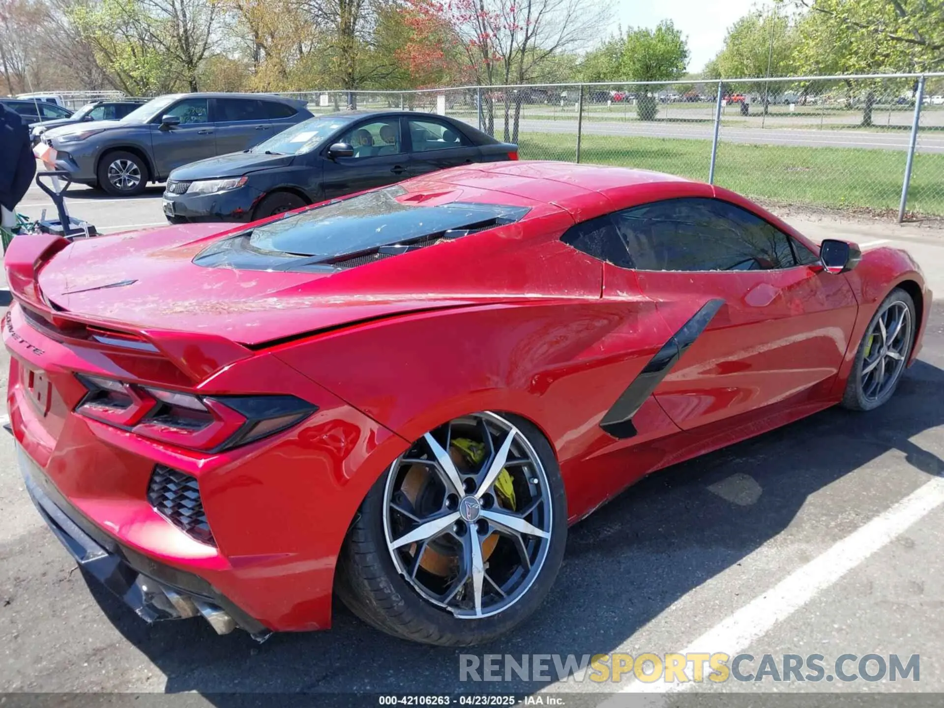 16 Фотография поврежденного автомобиля 1G1YB2D43P5107409 CHEVROLET CORVETTE STINGRAY 2023