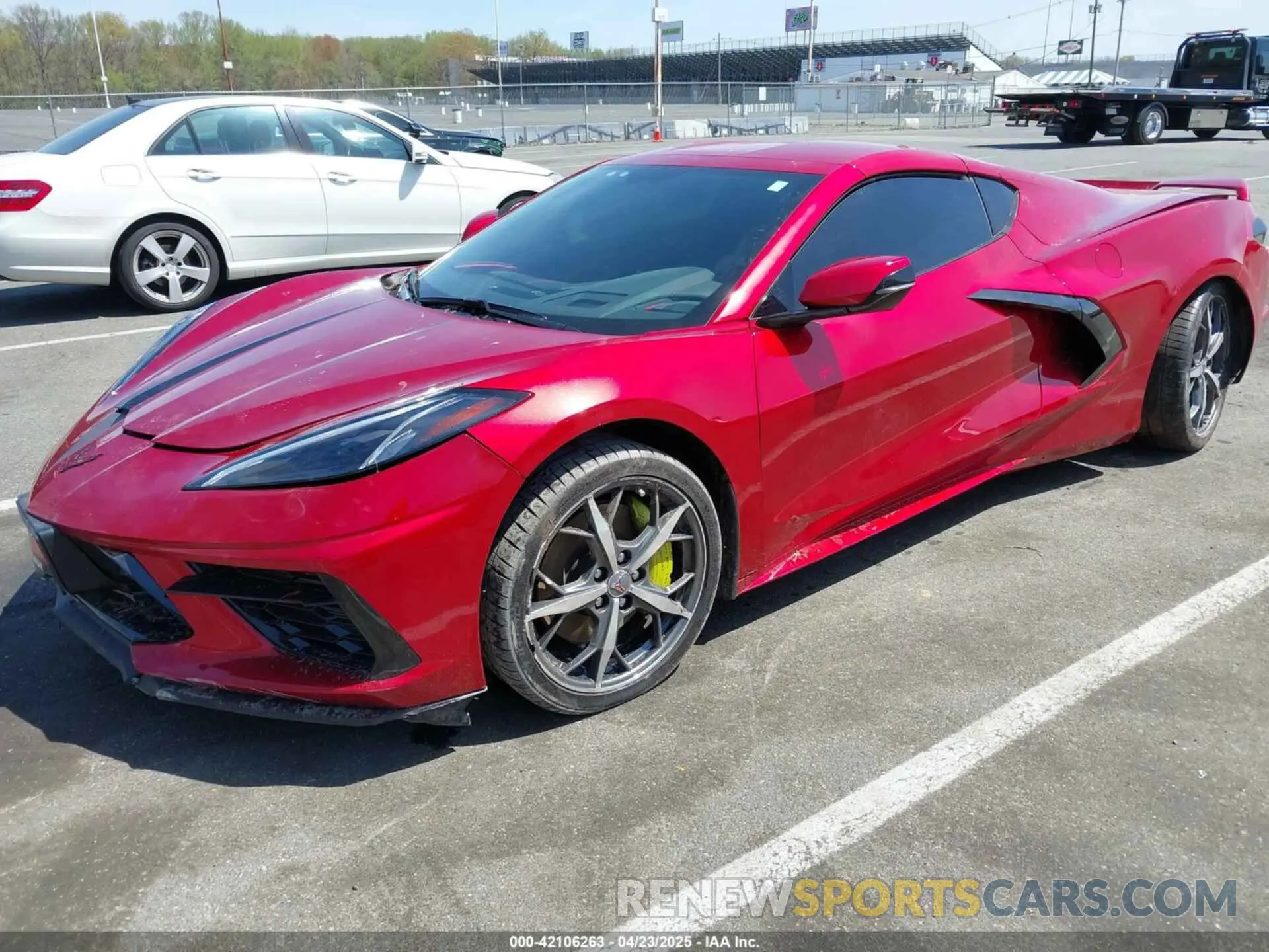 2 Фотография поврежденного автомобиля 1G1YB2D43P5107409 CHEVROLET CORVETTE STINGRAY 2023