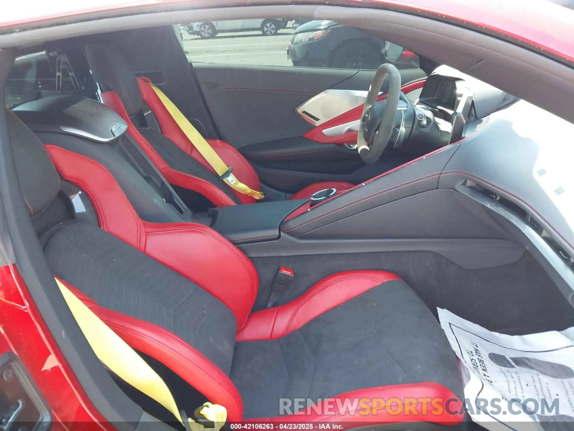 5 Фотография поврежденного автомобиля 1G1YB2D43P5107409 CHEVROLET CORVETTE STINGRAY 2023