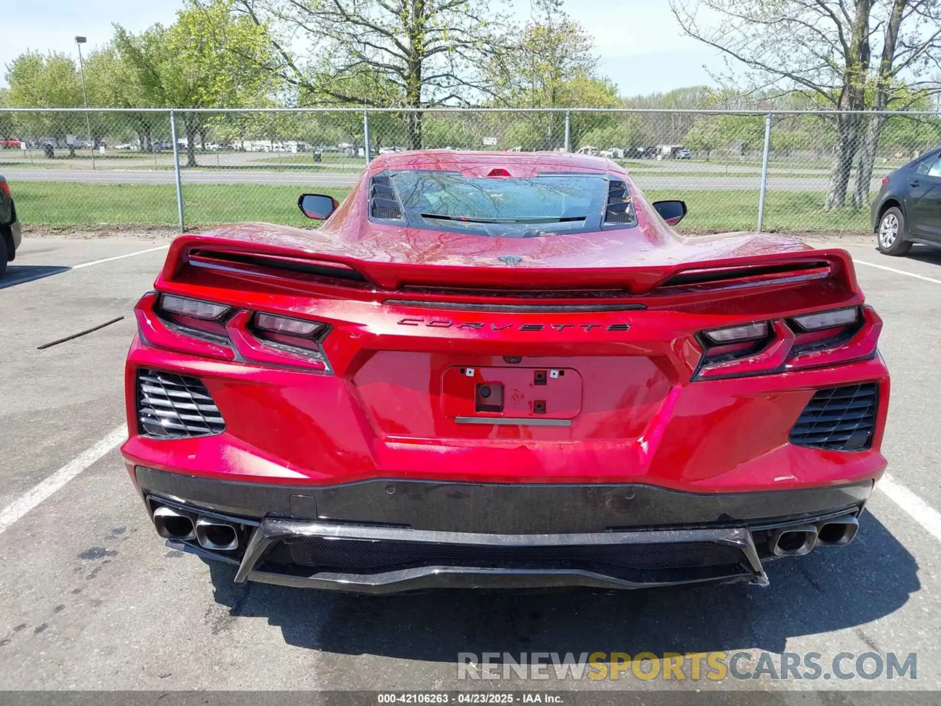 6 Фотография поврежденного автомобиля 1G1YB2D43P5107409 CHEVROLET CORVETTE STINGRAY 2023