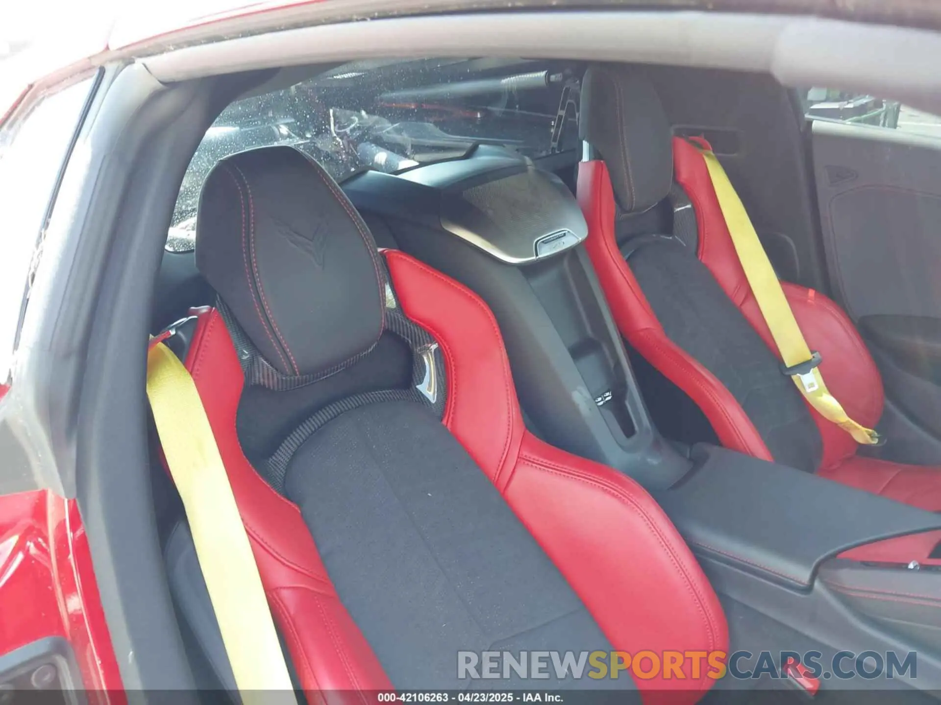 8 Фотография поврежденного автомобиля 1G1YB2D43P5107409 CHEVROLET CORVETTE STINGRAY 2023