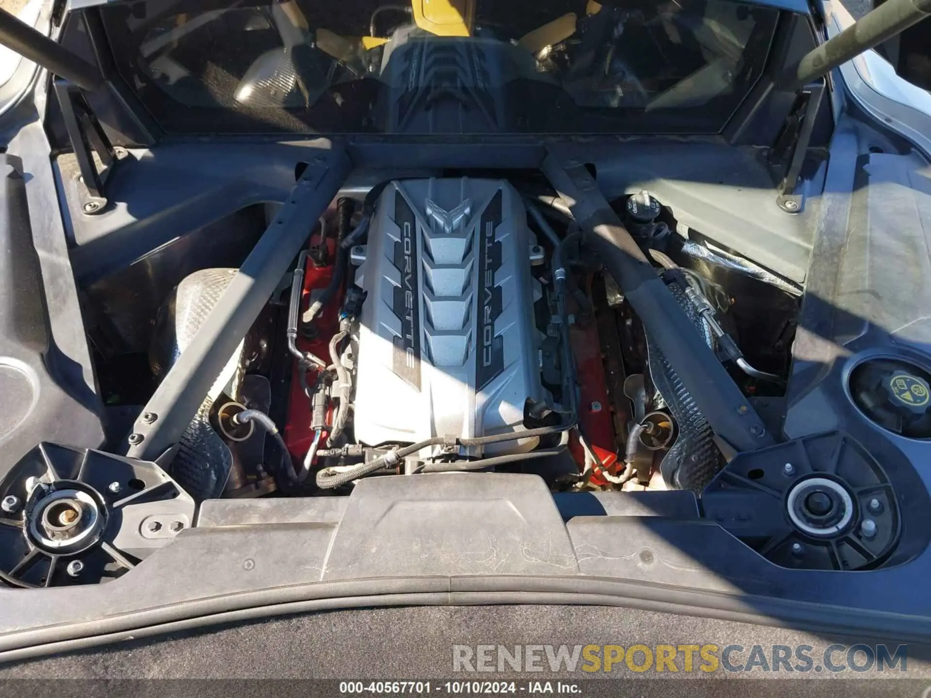 10 Photograph of a damaged car 1G1YB2D43P5112903 CHEVROLET CORVETTE STINGRAY 2023