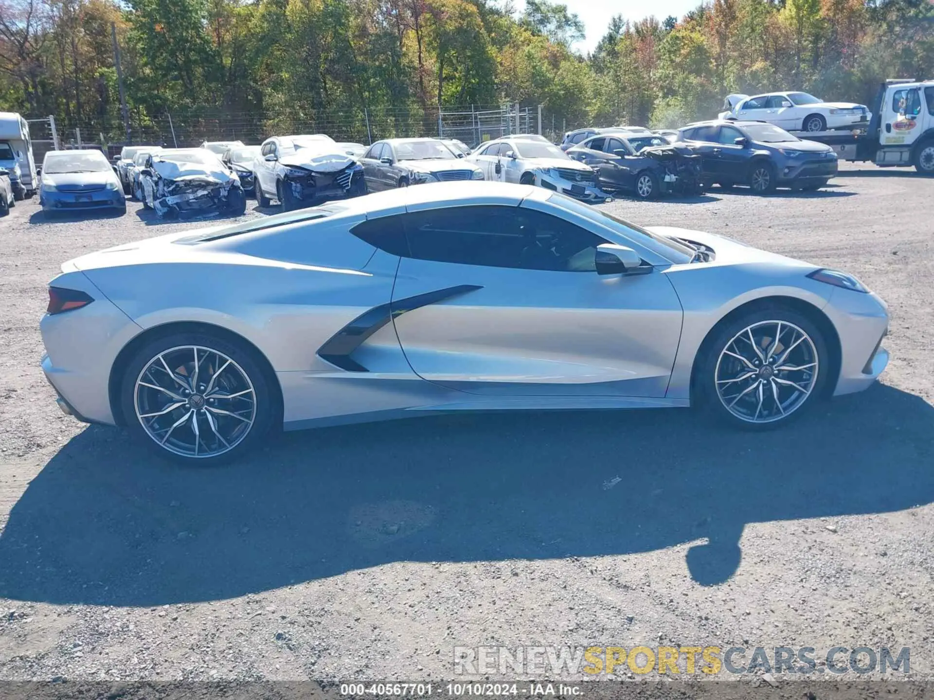 13 Photograph of a damaged car 1G1YB2D43P5112903 CHEVROLET CORVETTE STINGRAY 2023
