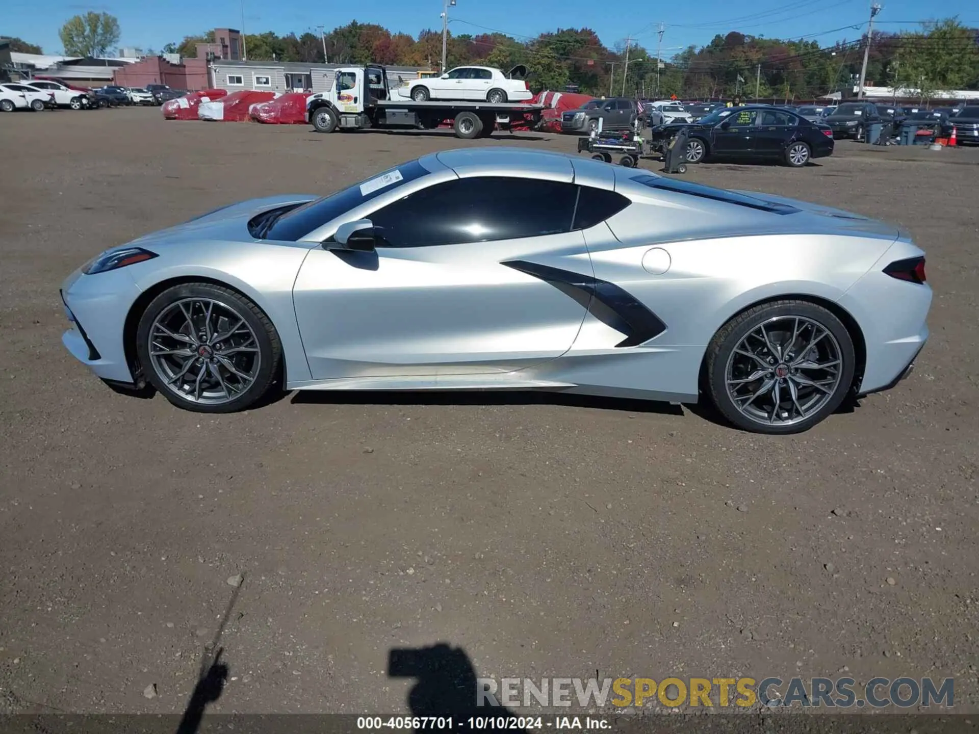 14 Photograph of a damaged car 1G1YB2D43P5112903 CHEVROLET CORVETTE STINGRAY 2023