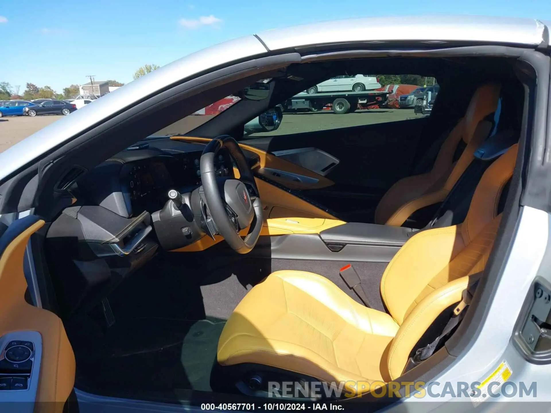 8 Photograph of a damaged car 1G1YB2D43P5112903 CHEVROLET CORVETTE STINGRAY 2023