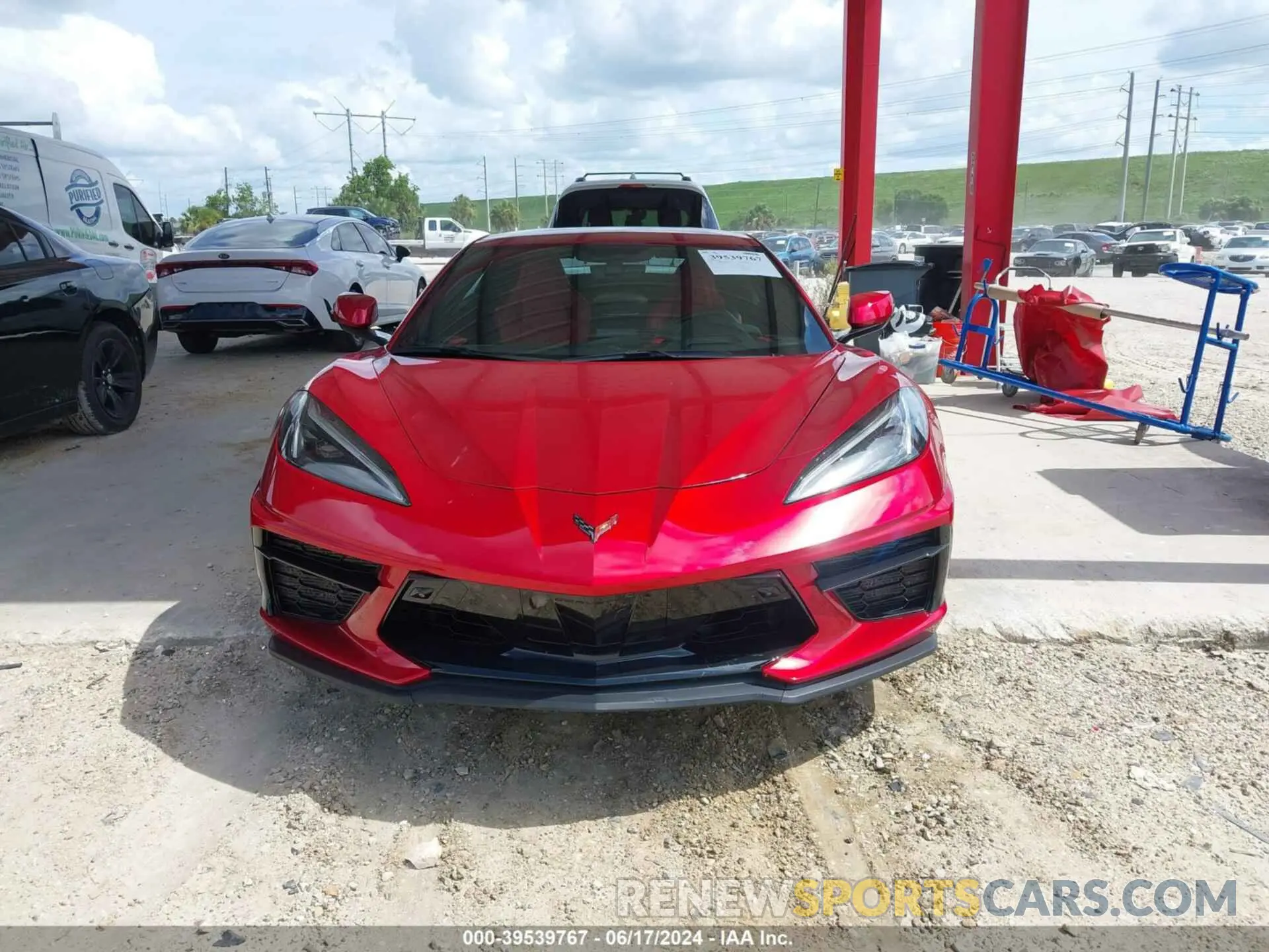12 Фотография поврежденного автомобиля 1G1YB3D42P5104457 CHEVROLET CORVETTE STINGRAY 2023