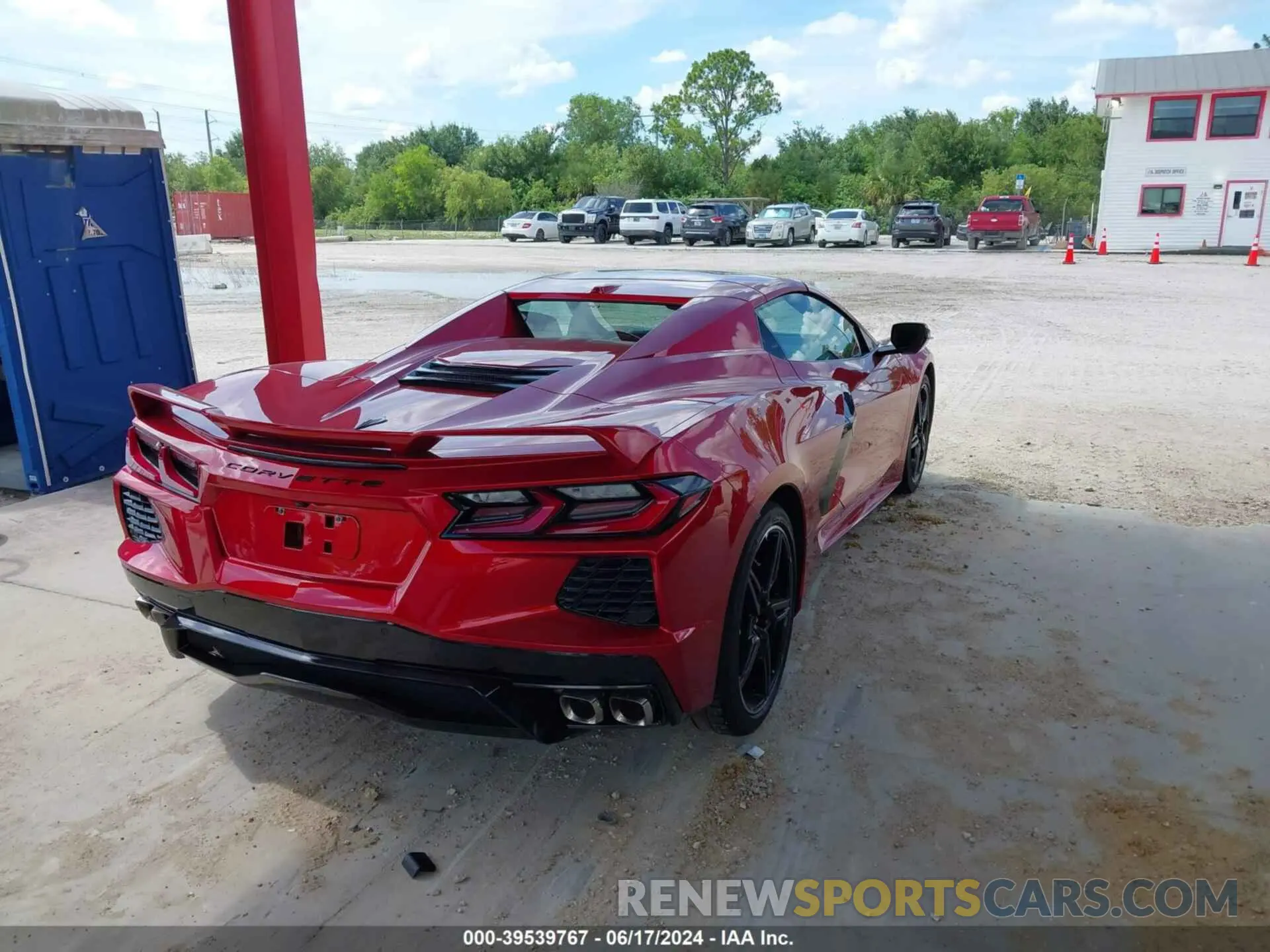 4 Фотография поврежденного автомобиля 1G1YB3D42P5104457 CHEVROLET CORVETTE STINGRAY 2023