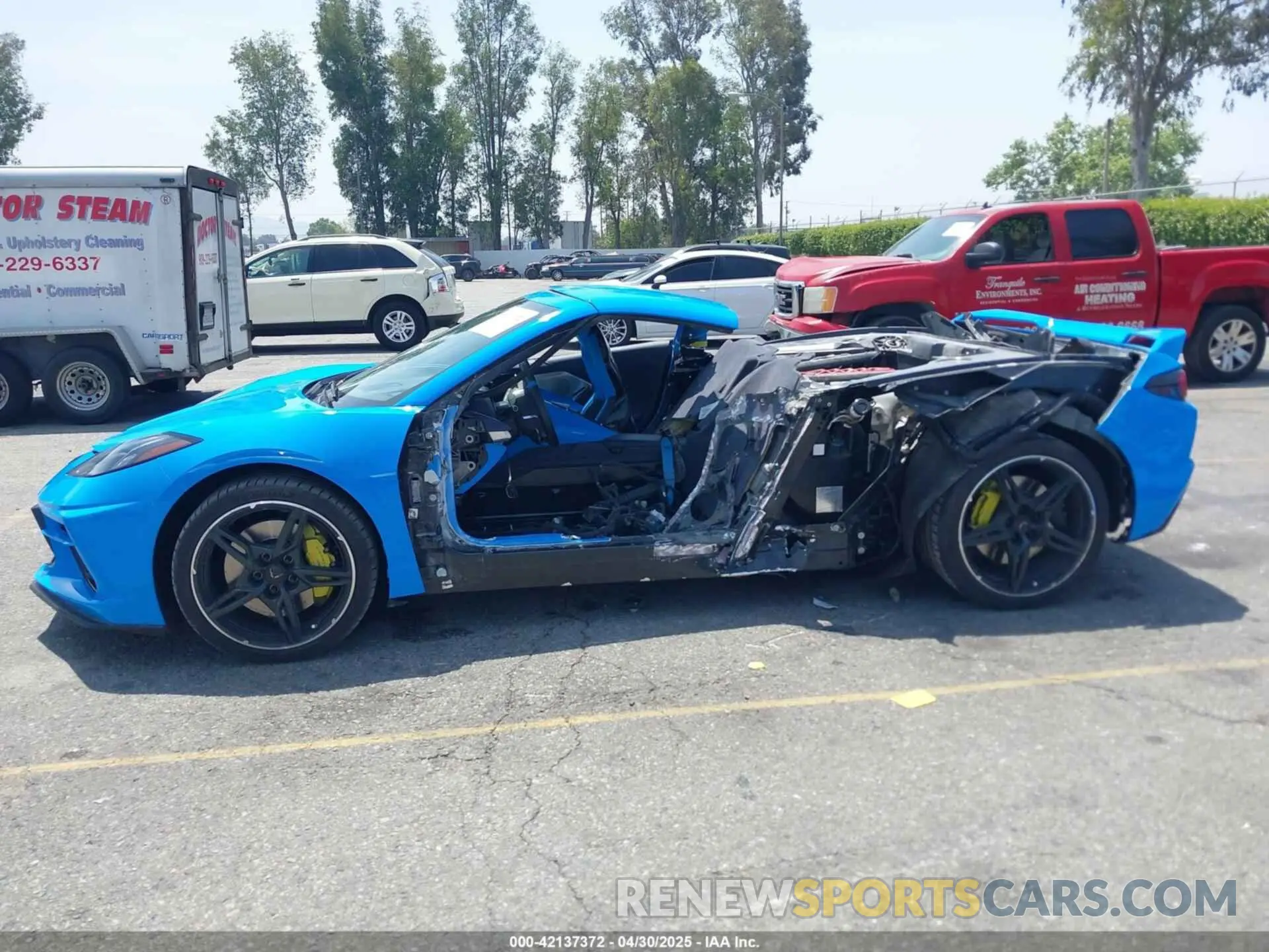 15 Photograph of a damaged car 1G1YC2D45P5137802 CHEVROLET CORVETTE STINGRAY 2023