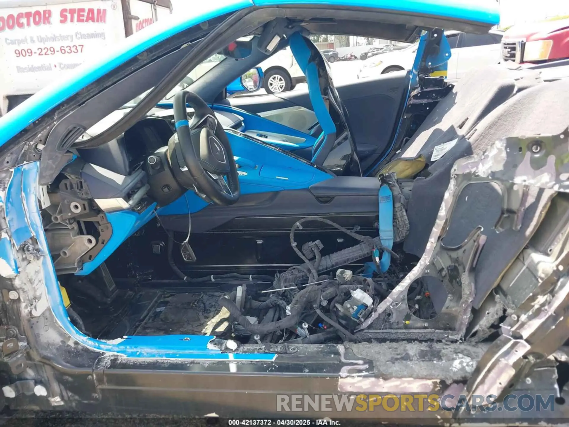 8 Photograph of a damaged car 1G1YC2D45P5137802 CHEVROLET CORVETTE STINGRAY 2023