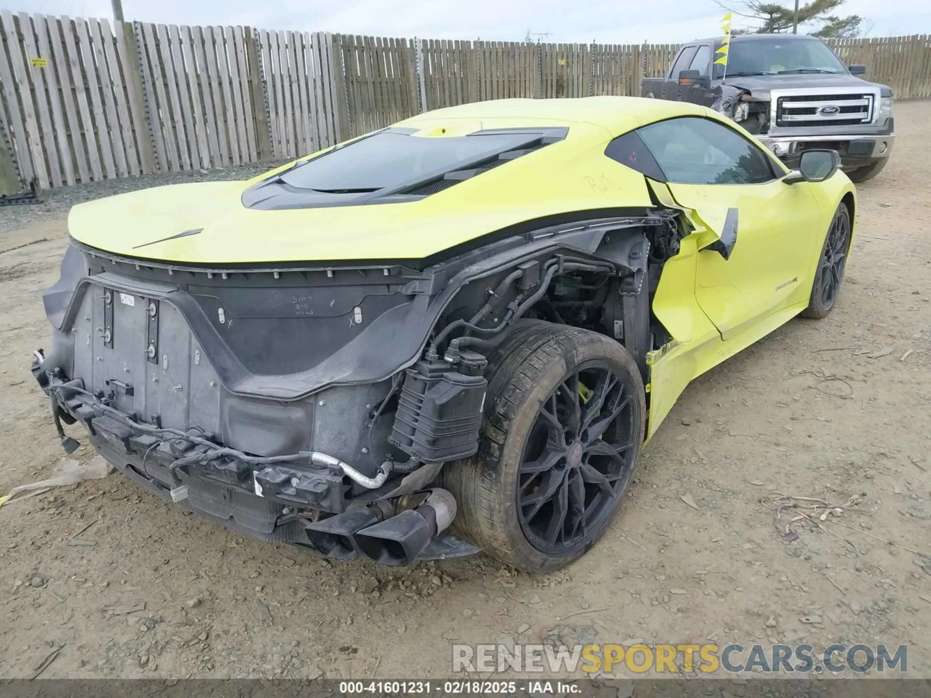 4 Фотография поврежденного автомобиля 1G1YC2D49P5109601 CHEVROLET CORVETTE STINGRAY 2023