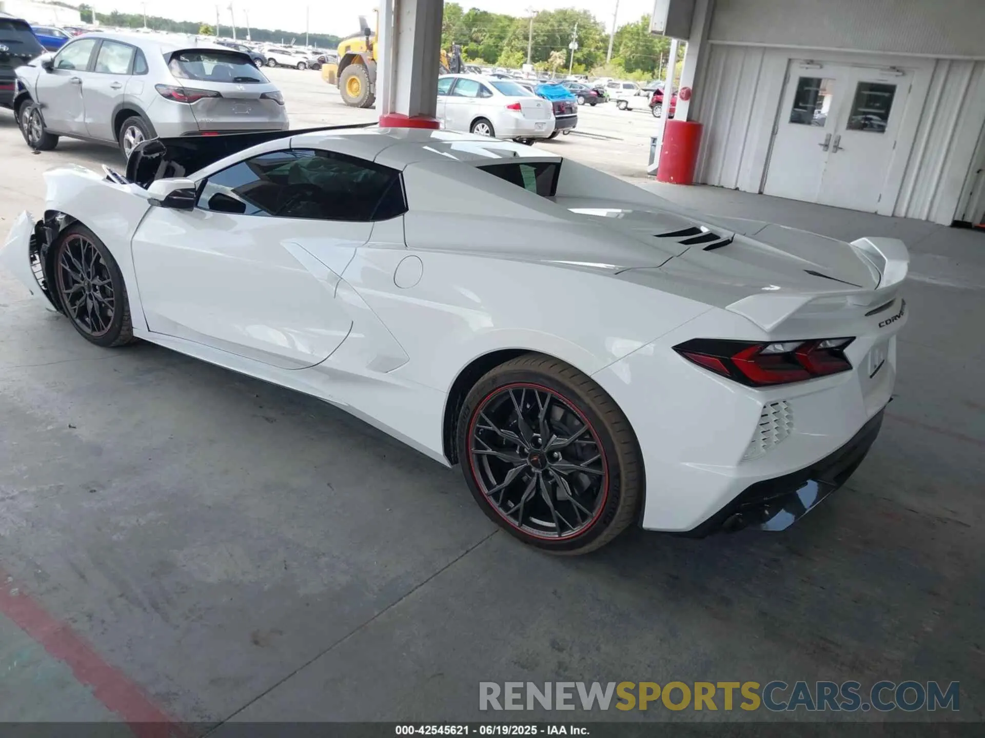 3 Photograph of a damaged car 1G1YC3D41P5118346 CHEVROLET CORVETTE STINGRAY 2023