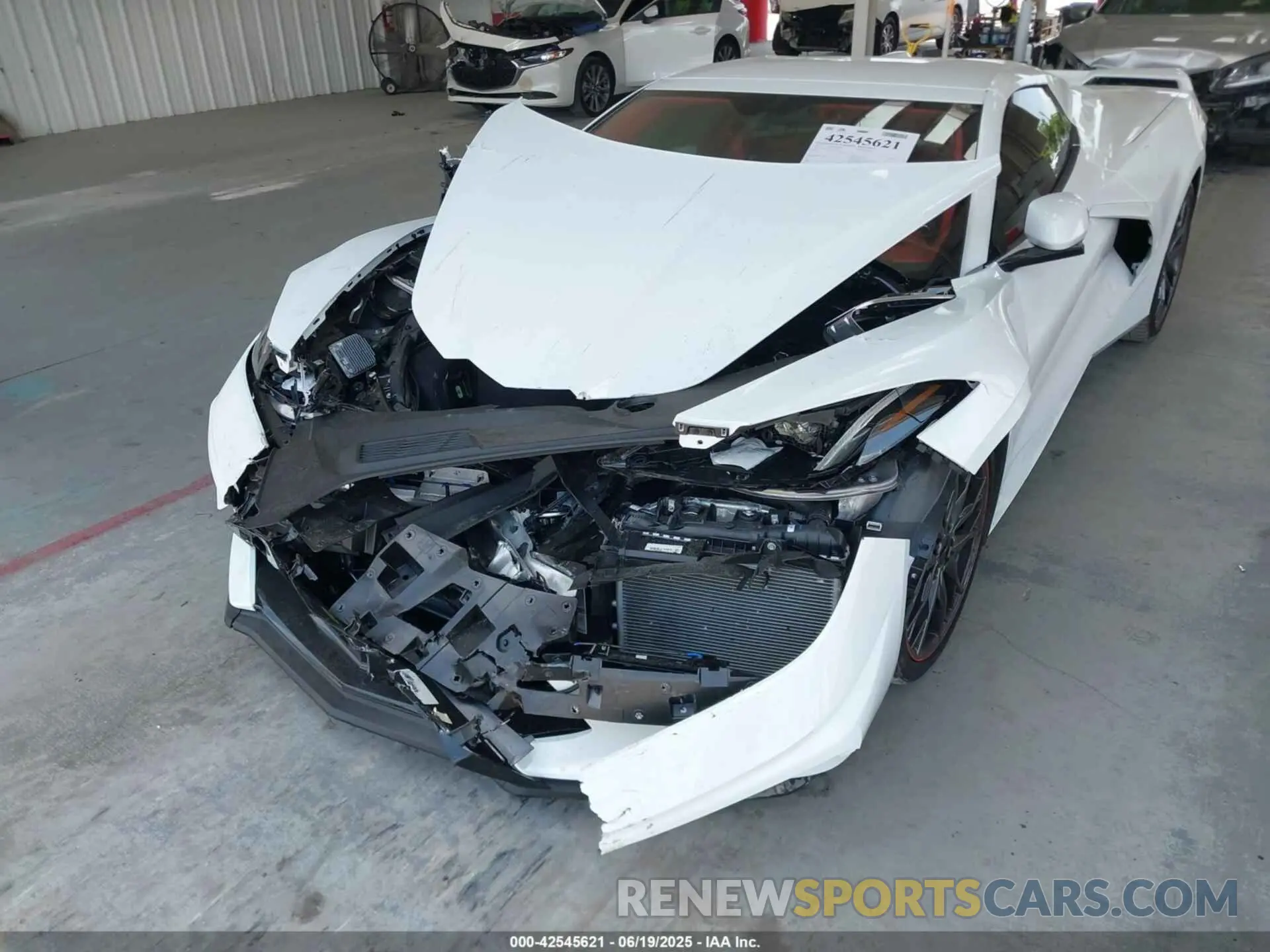 6 Photograph of a damaged car 1G1YC3D41P5118346 CHEVROLET CORVETTE STINGRAY 2023