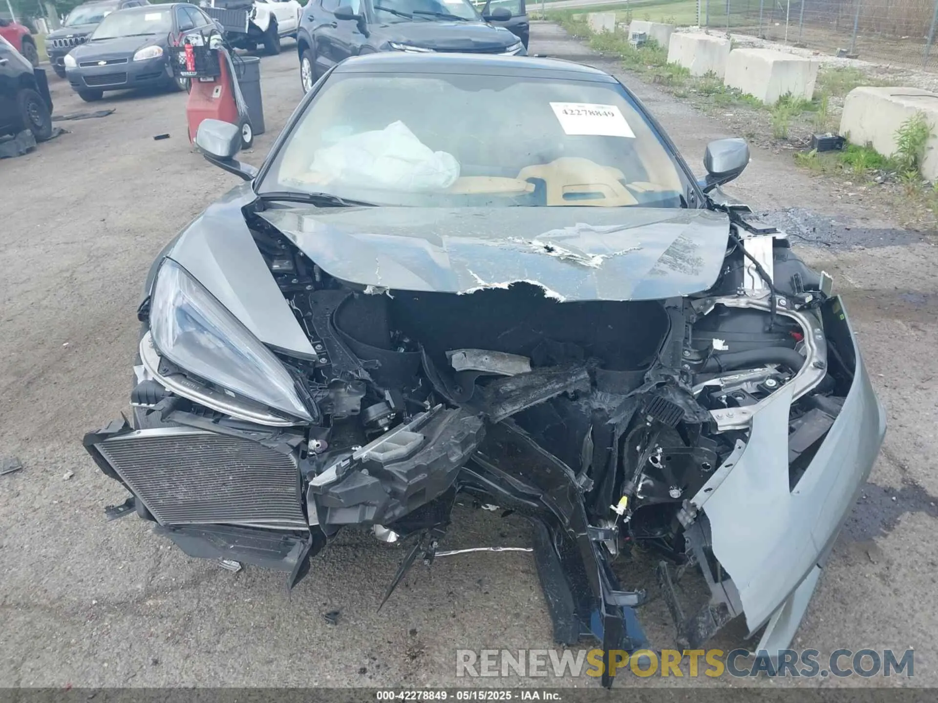 12 Photograph of a damaged car 1G1YC3D44P5110838 CHEVROLET CORVETTE STINGRAY 2023