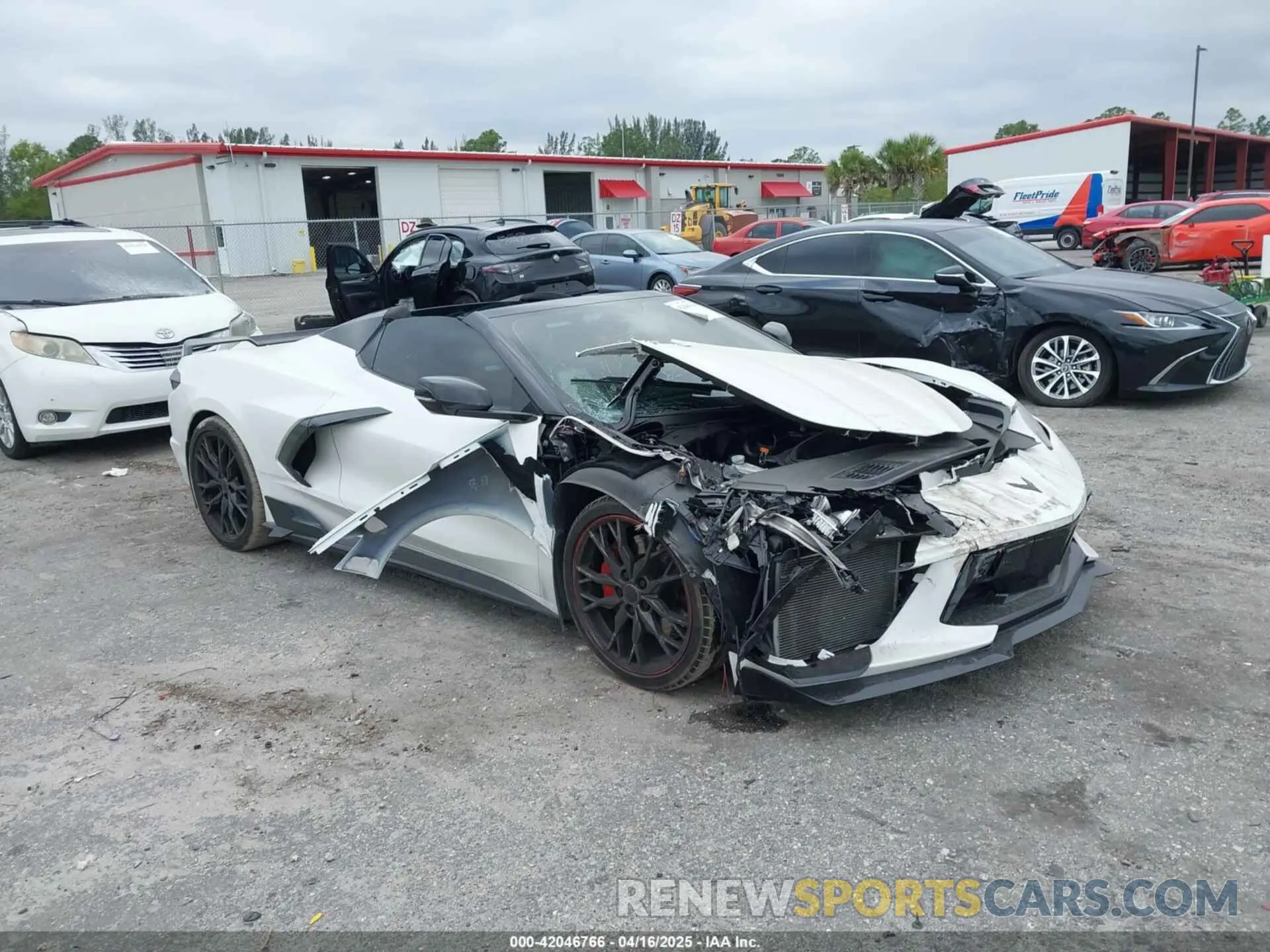 1 Photograph of a damaged car 1G1YC3D45P5501724 CHEVROLET CORVETTE STINGRAY 2023