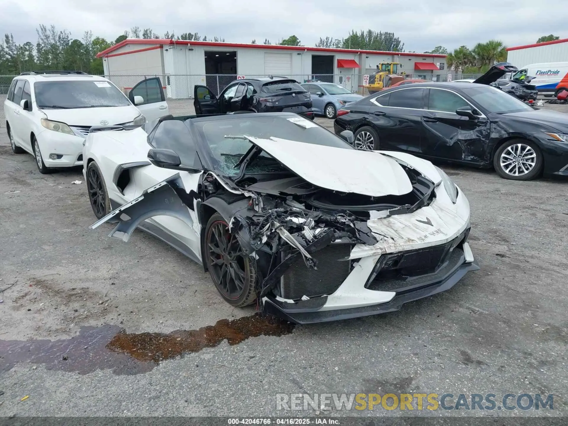 6 Photograph of a damaged car 1G1YC3D45P5501724 CHEVROLET CORVETTE STINGRAY 2023