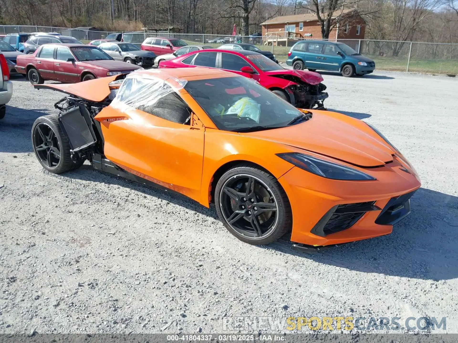 1 Photograph of a damaged car 1G1YA2D41R5125087 CHEVROLET CORVETTE STINGRAY 2024