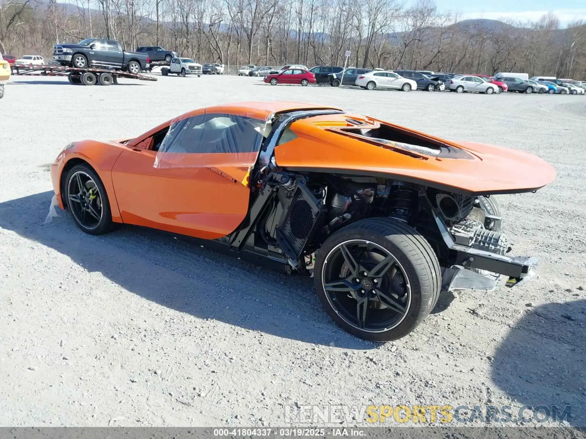 3 Photograph of a damaged car 1G1YA2D41R5125087 CHEVROLET CORVETTE STINGRAY 2024