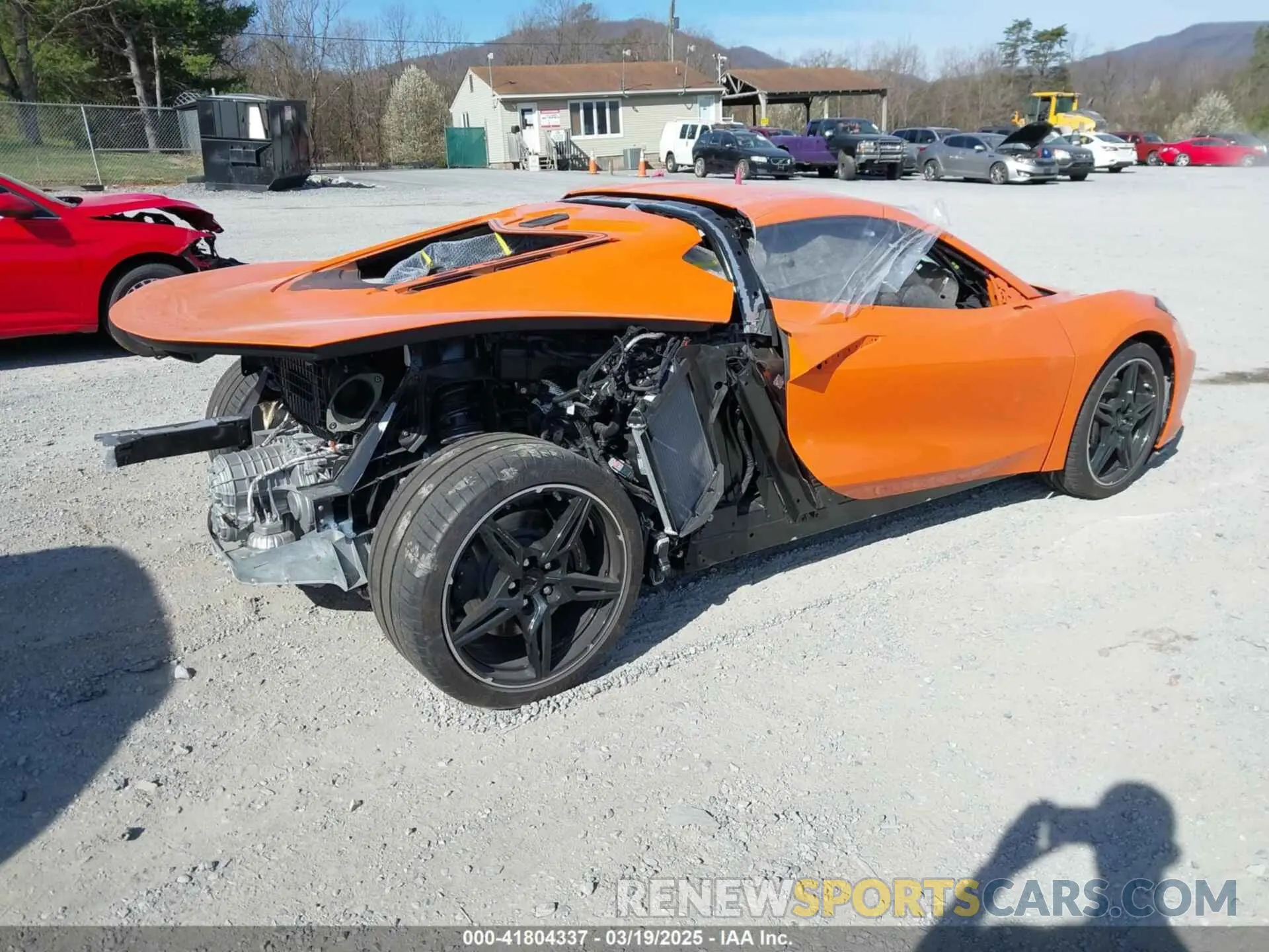 4 Photograph of a damaged car 1G1YA2D41R5125087 CHEVROLET CORVETTE STINGRAY 2024