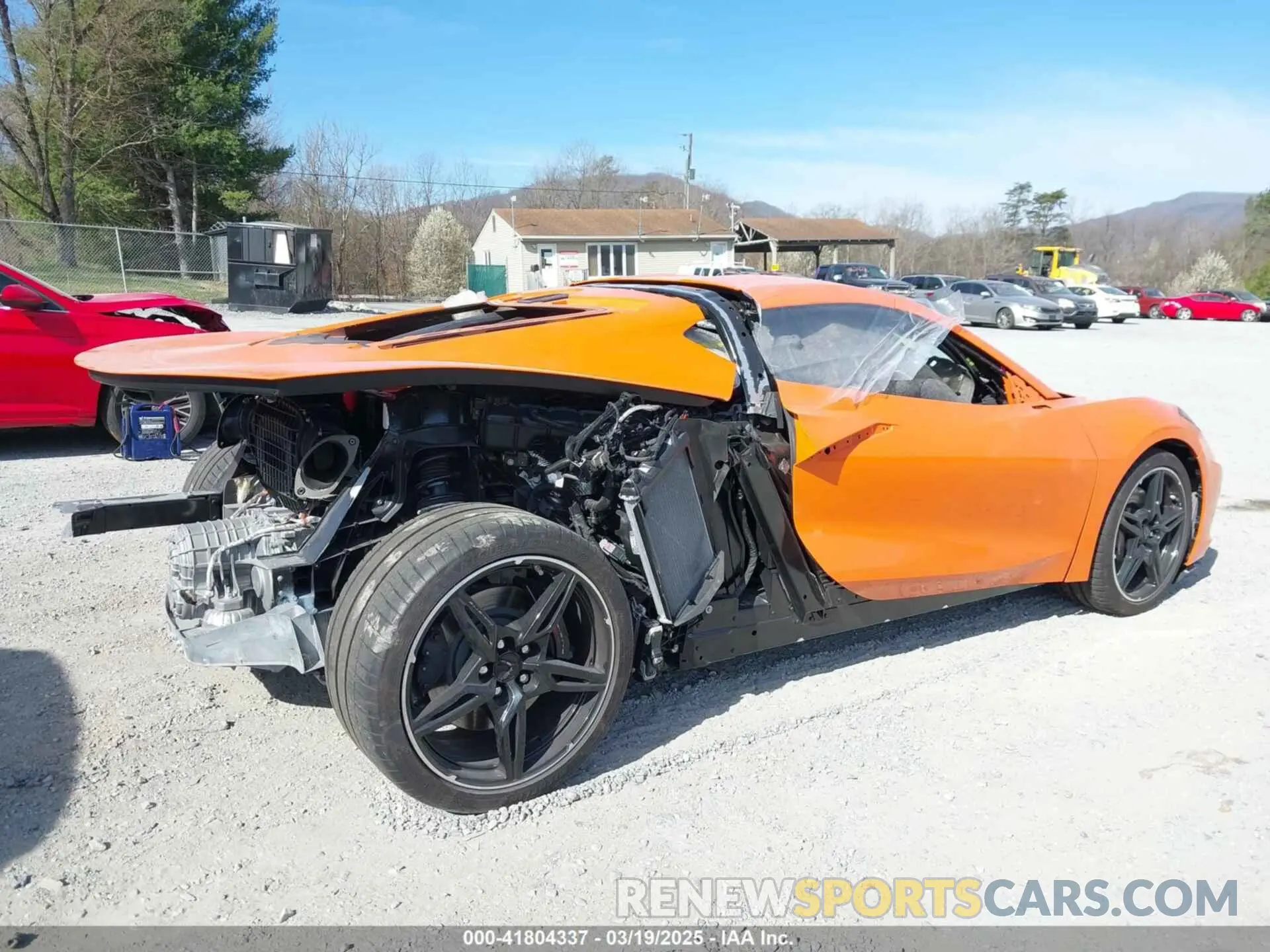 6 Photograph of a damaged car 1G1YA2D41R5125087 CHEVROLET CORVETTE STINGRAY 2024