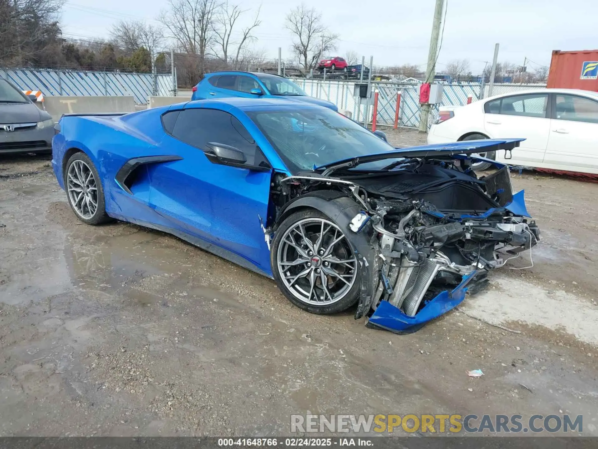 1 Photograph of a damaged car 1G1YA2D44R5114116 CHEVROLET CORVETTE STINGRAY 2024