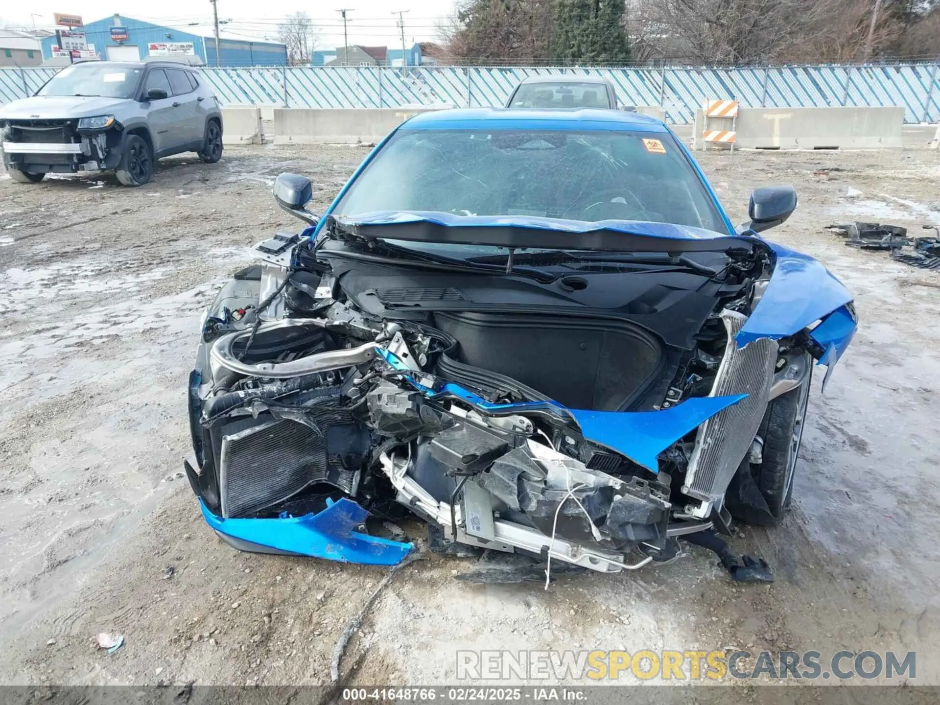 13 Photograph of a damaged car 1G1YA2D44R5114116 CHEVROLET CORVETTE STINGRAY 2024