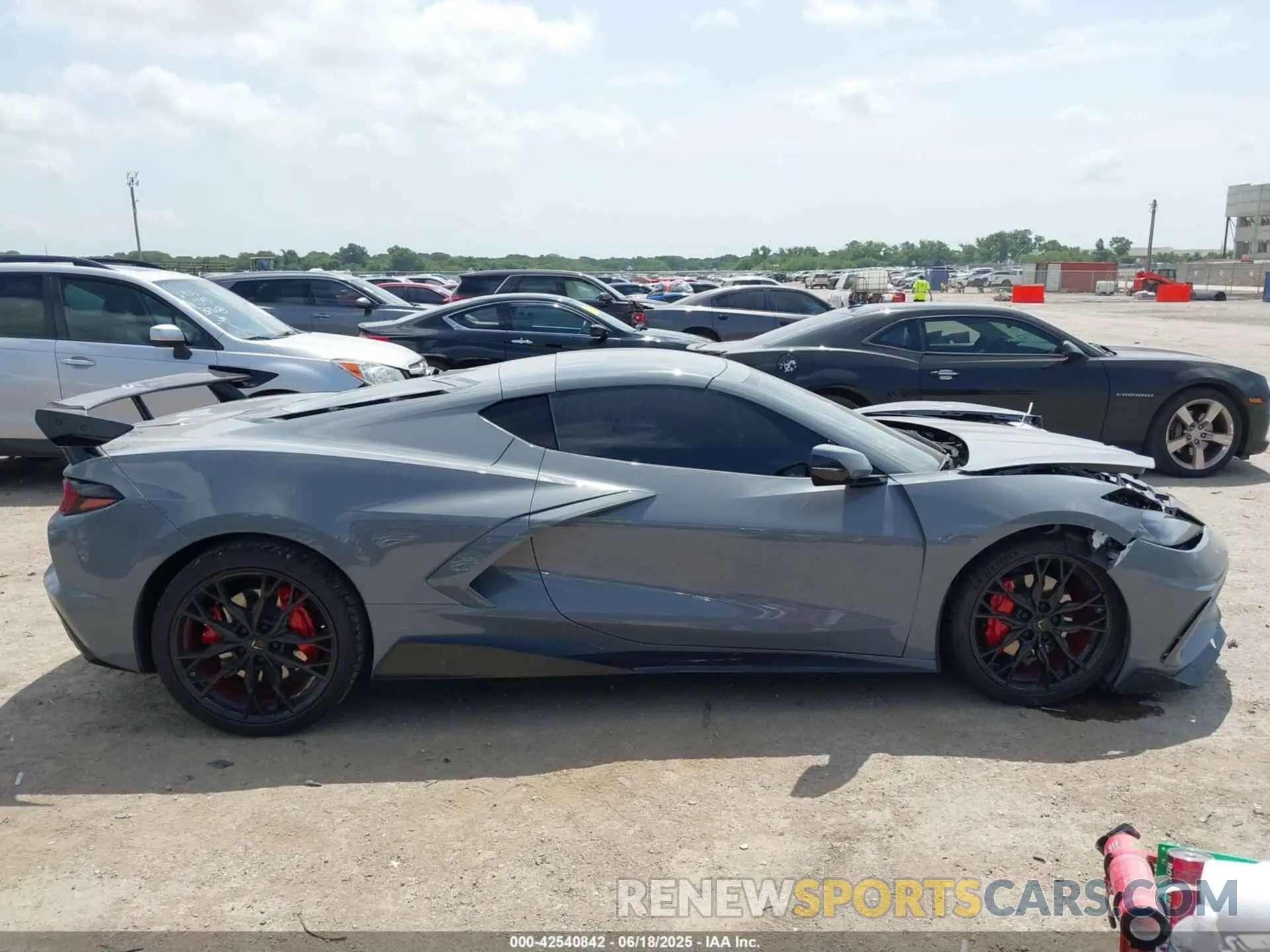 13 Photograph of a damaged car 1G1YA2D48R5116919 CHEVROLET CORVETTE STINGRAY 2024
