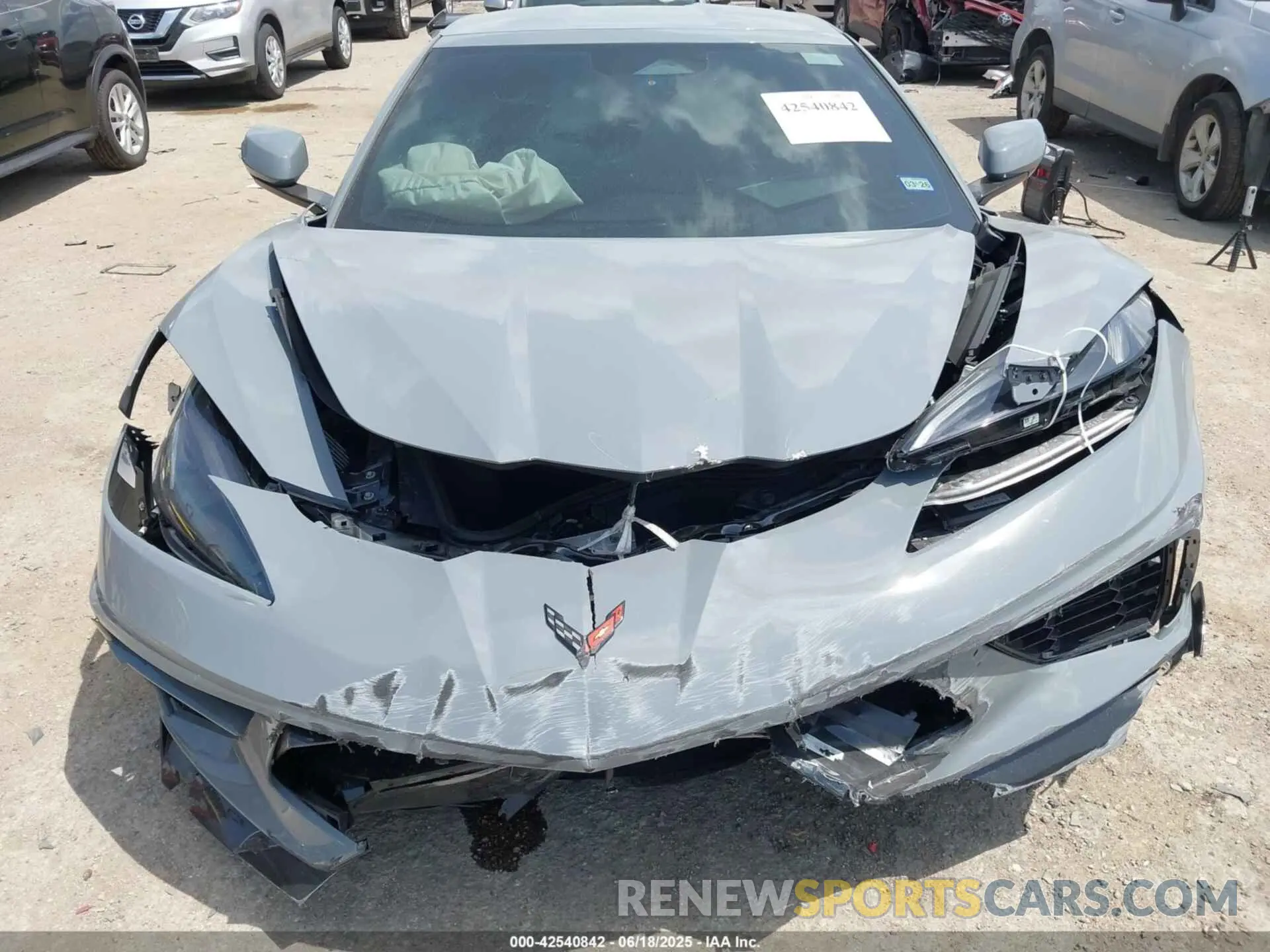 6 Photograph of a damaged car 1G1YA2D48R5116919 CHEVROLET CORVETTE STINGRAY 2024