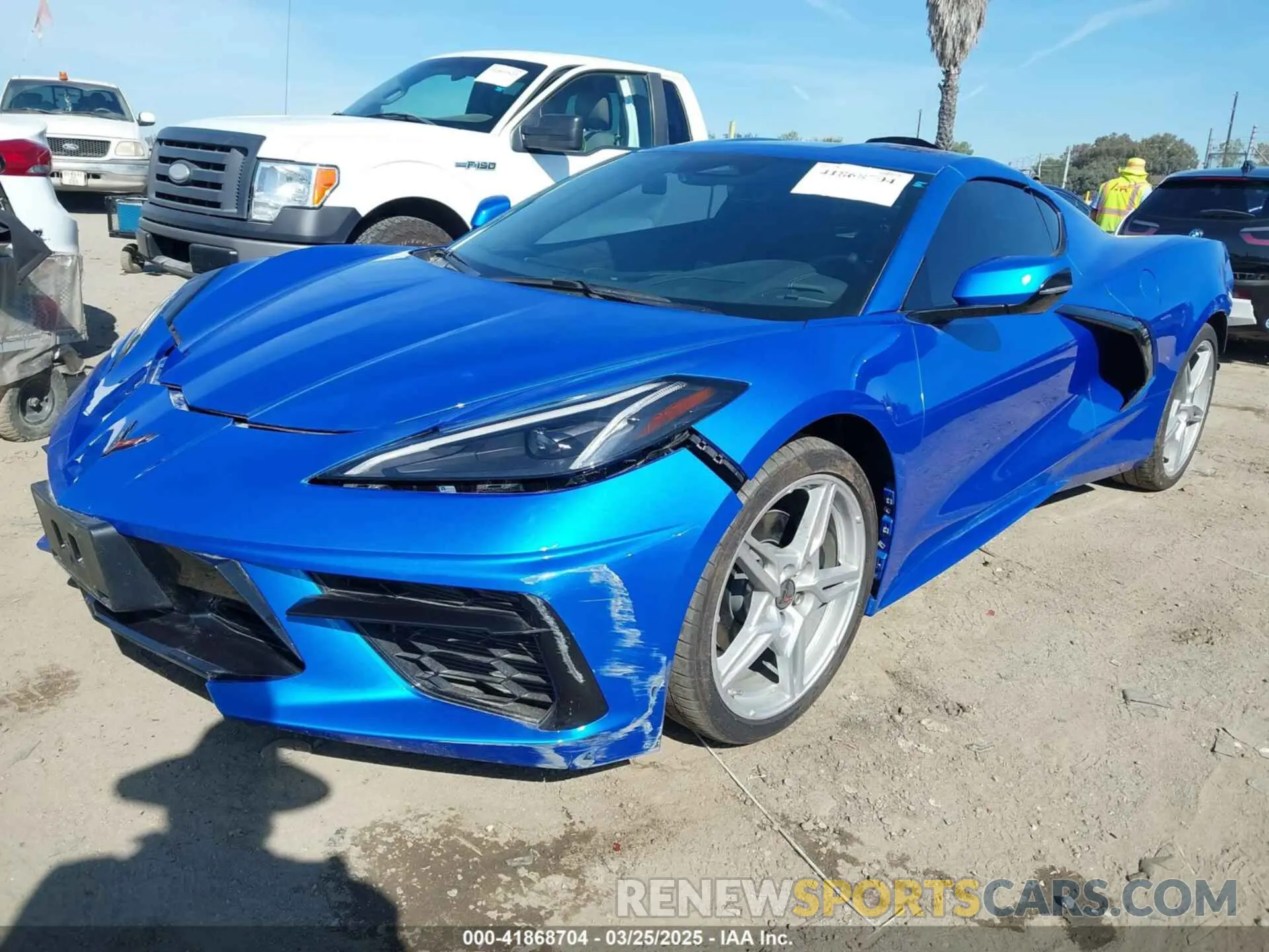2 Фотография поврежденного автомобиля 1G1YA2D49R5104505 CHEVROLET CORVETTE STINGRAY 2024