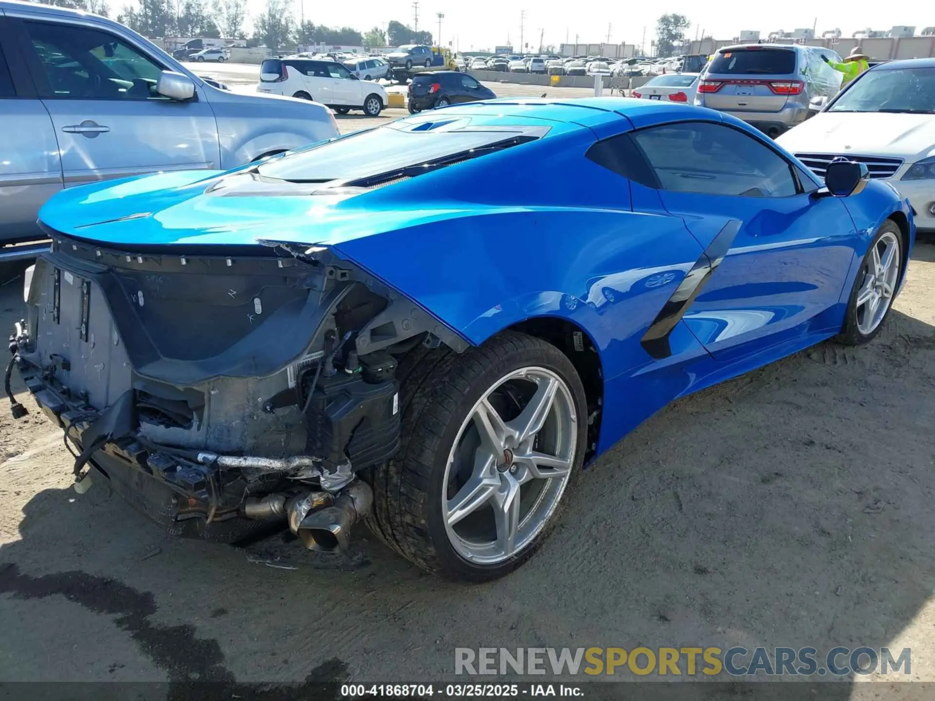 4 Фотография поврежденного автомобиля 1G1YA2D49R5104505 CHEVROLET CORVETTE STINGRAY 2024