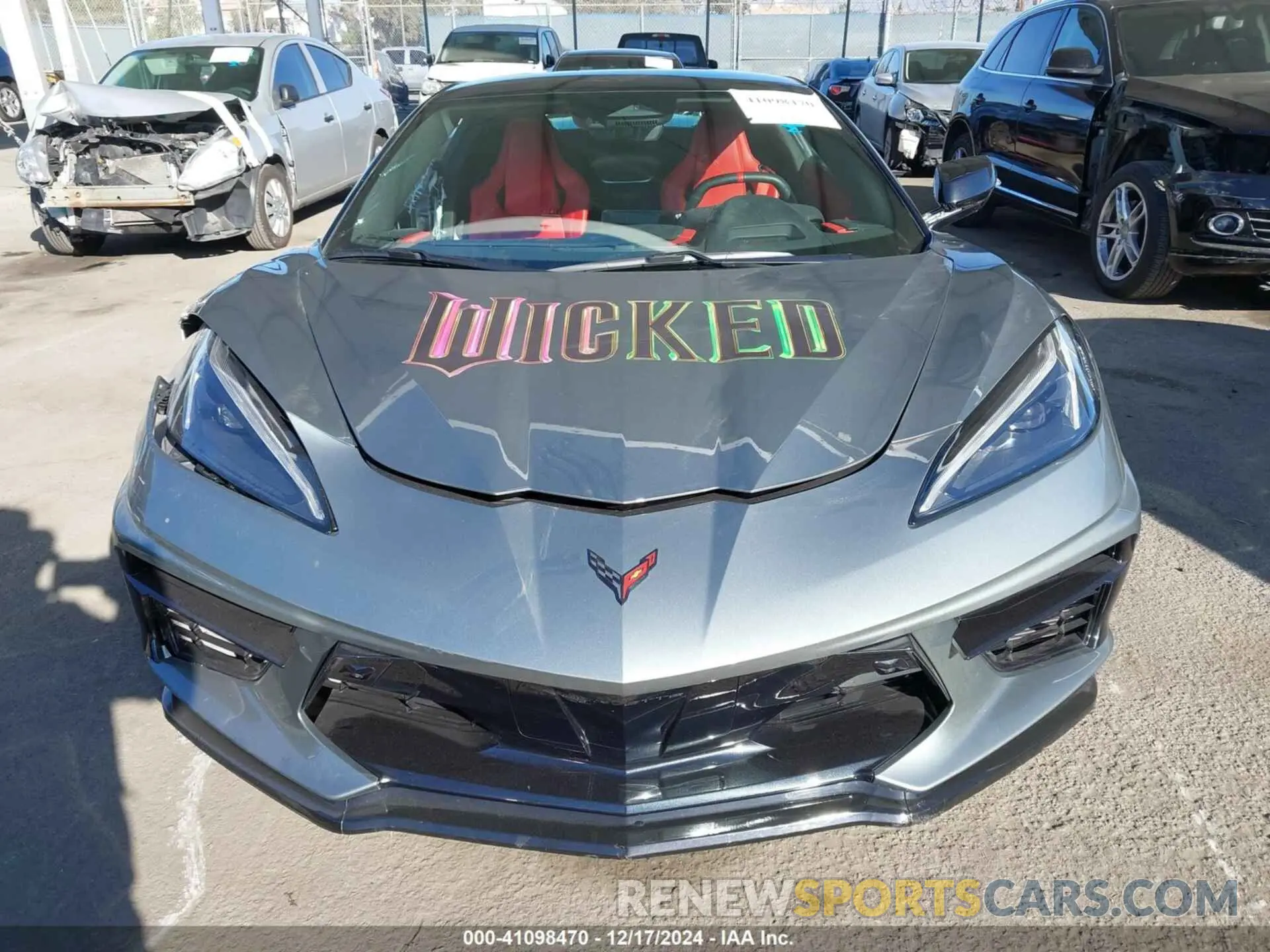 12 Photograph of a damaged car 1G1YB3D48R5103073 CHEVROLET CORVETTE STINGRAY 2024