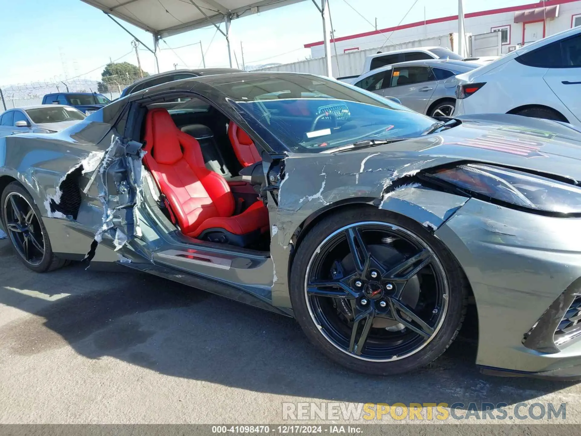 6 Photograph of a damaged car 1G1YB3D48R5103073 CHEVROLET CORVETTE STINGRAY 2024