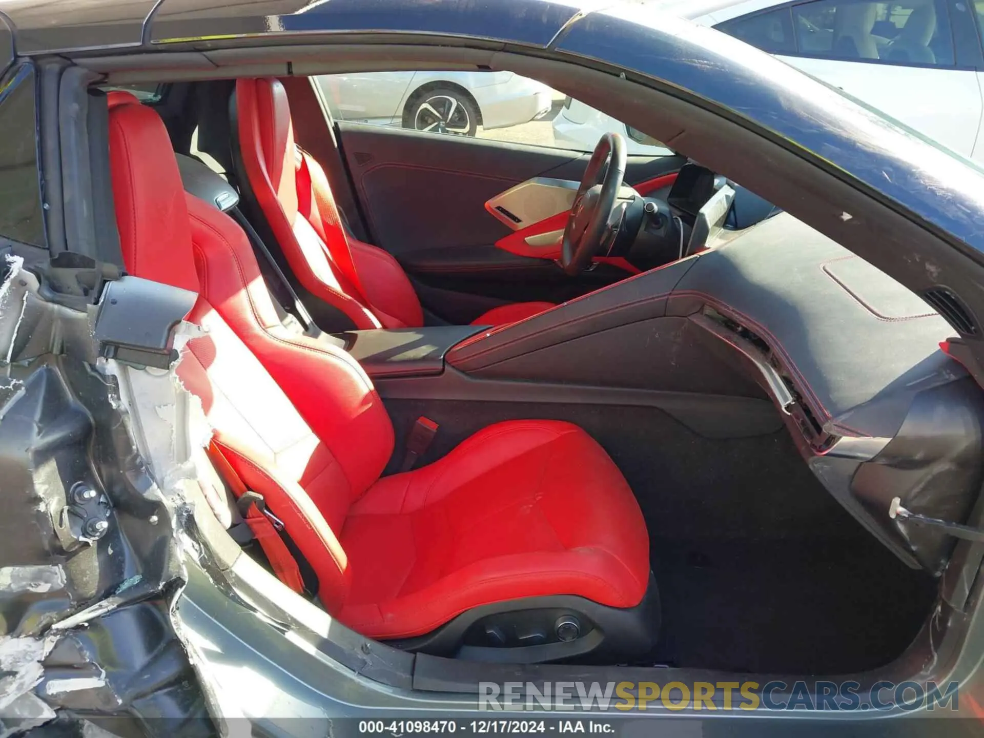 8 Photograph of a damaged car 1G1YB3D48R5103073 CHEVROLET CORVETTE STINGRAY 2024