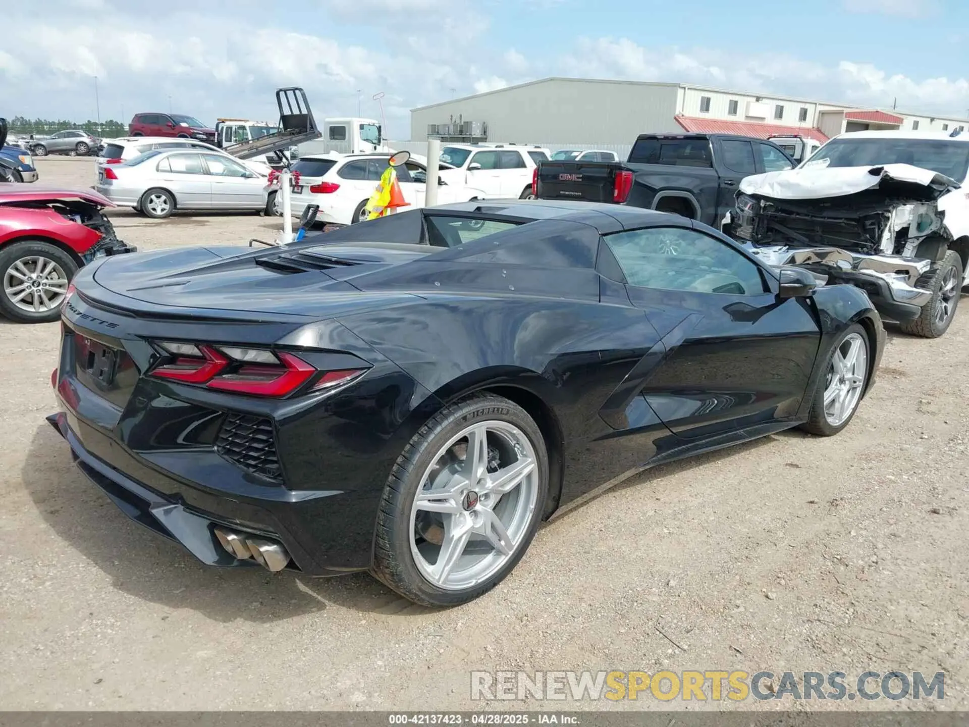 4 Фотография поврежденного автомобиля 1G1YC3D47S5106663 CHEVROLET CORVETTE STINGRAY 2025