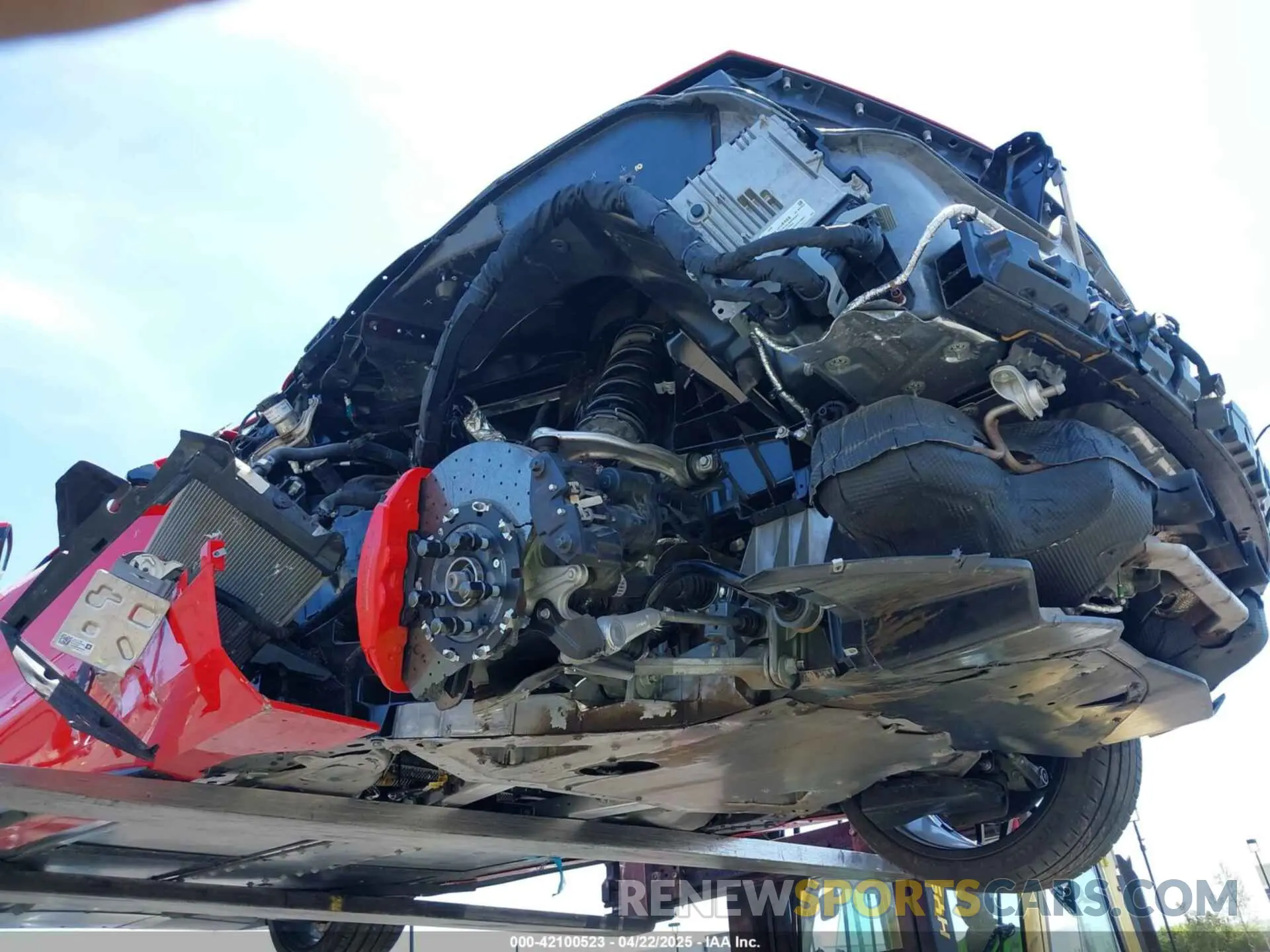 19 Photograph of a damaged car 1G1YF2D38P5600126 CHEVROLET CORVETTE Z06 2023