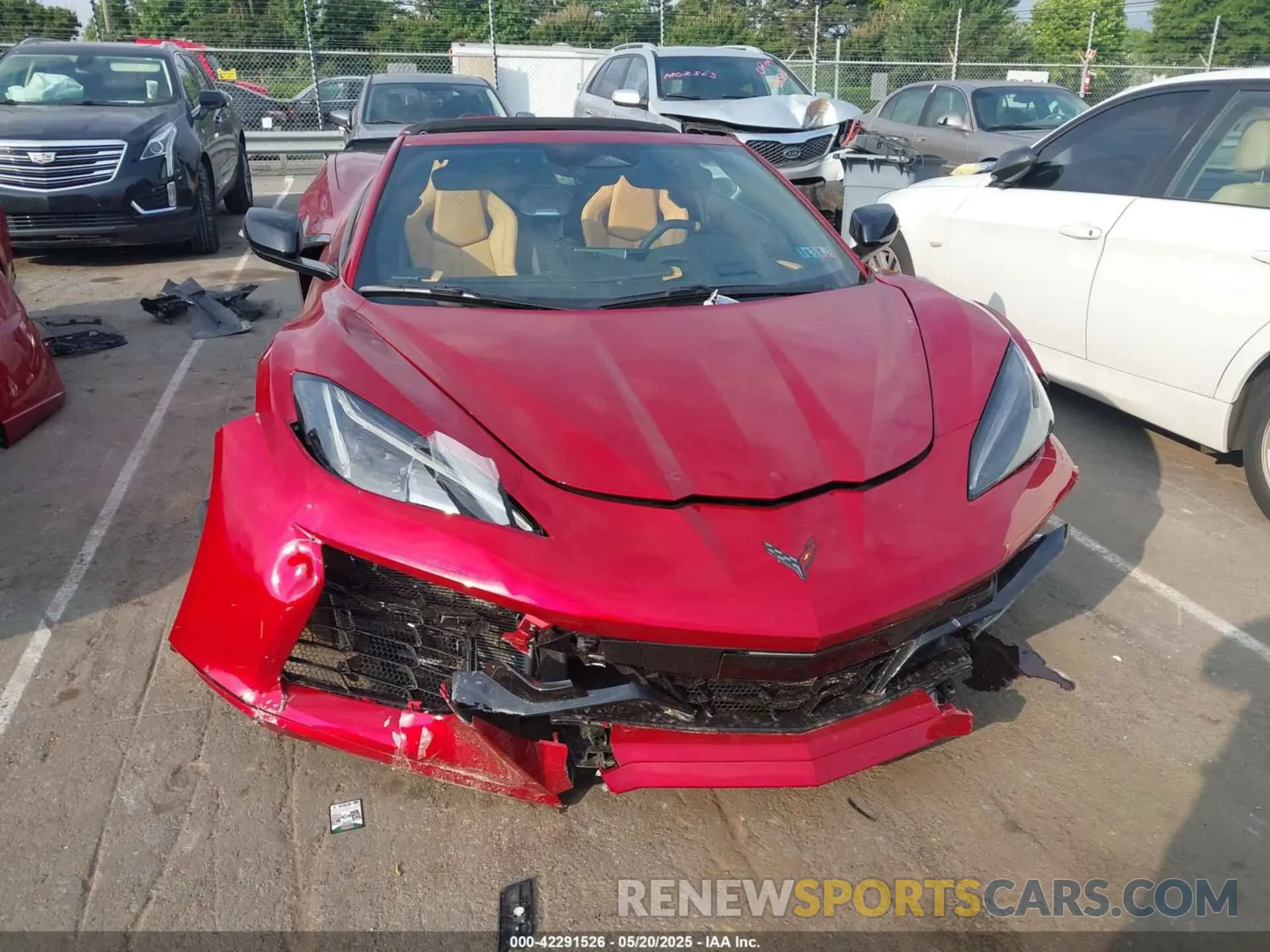 13 Photograph of a damaged car 1G1YE2D35R5605516 CHEVROLET CORVETTE Z06 2024