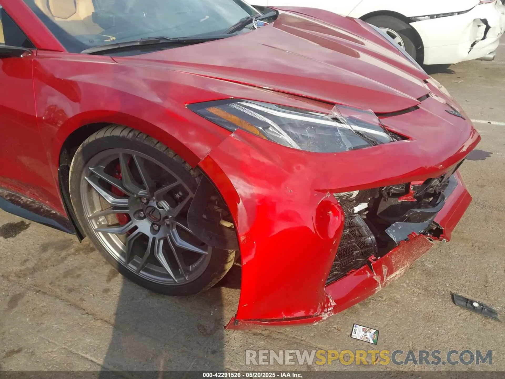 18 Photograph of a damaged car 1G1YE2D35R5605516 CHEVROLET CORVETTE Z06 2024