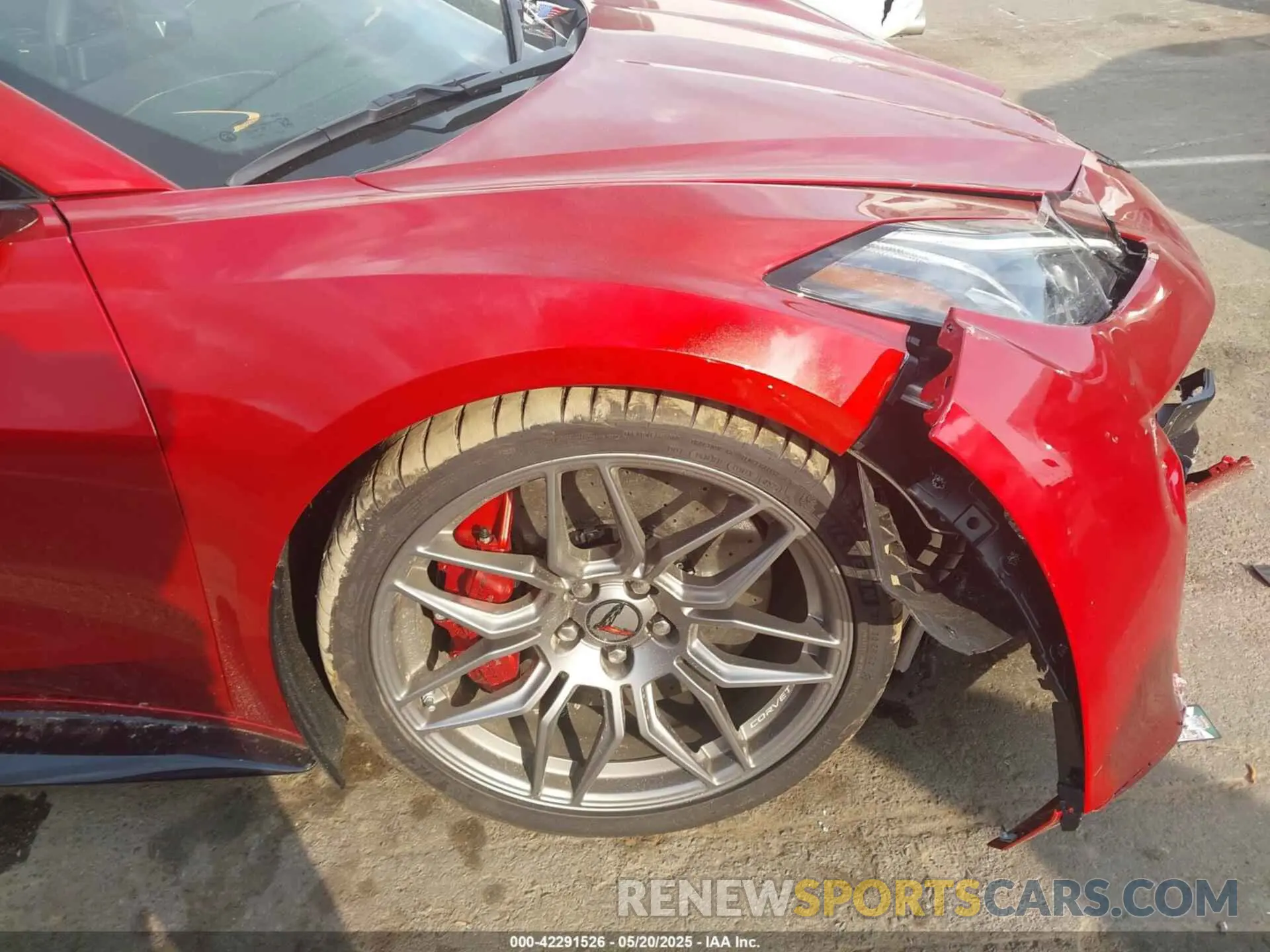 19 Photograph of a damaged car 1G1YE2D35R5605516 CHEVROLET CORVETTE Z06 2024