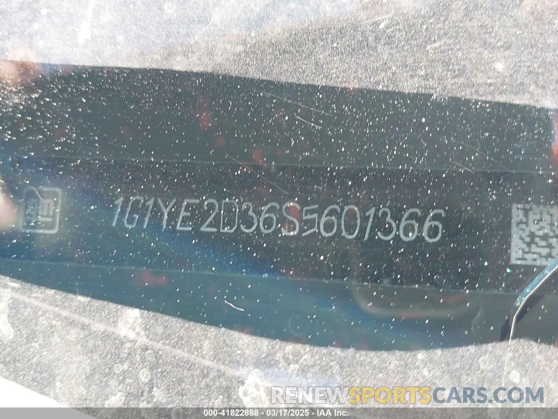 9 Фотография поврежденного автомобиля 1G1YE2D36S5601366 CHEVROLET CORVETTE Z06 2025