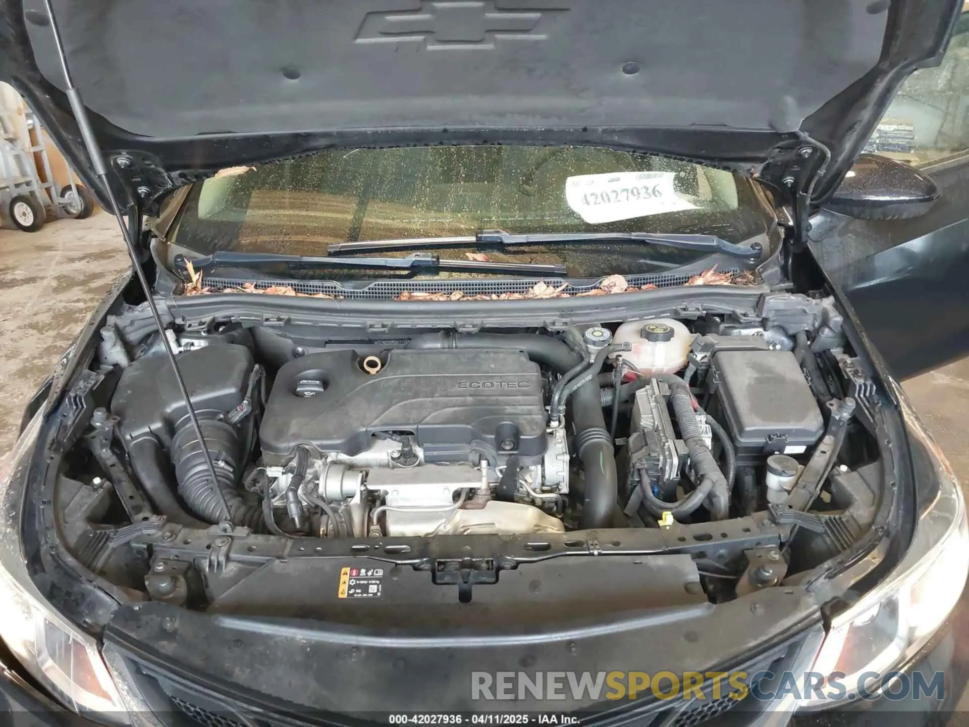 10 Photograph of a damaged car 1G1BC5SM0K7108991 CHEVROLET CRUZE 2019