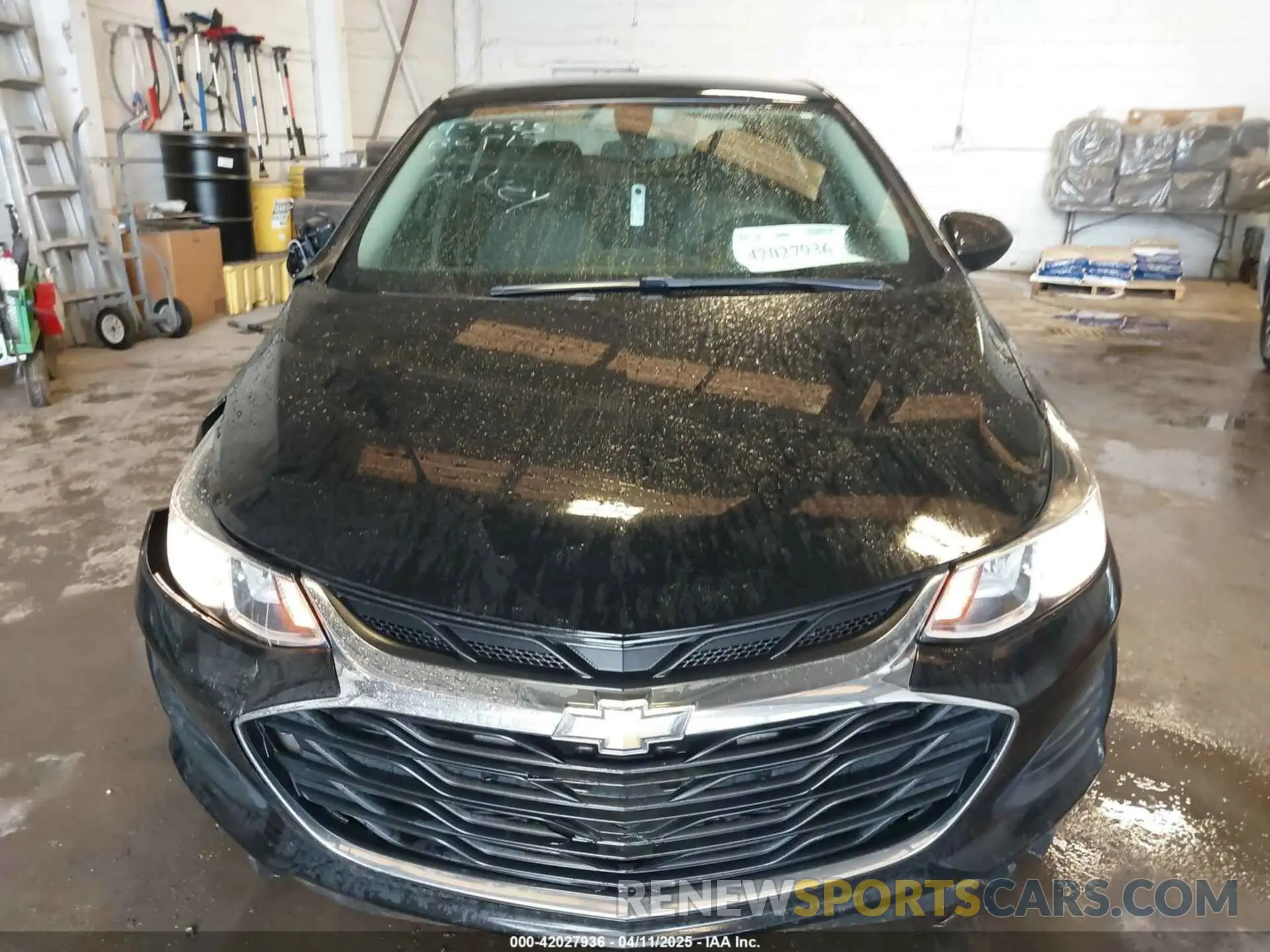 12 Photograph of a damaged car 1G1BC5SM0K7108991 CHEVROLET CRUZE 2019