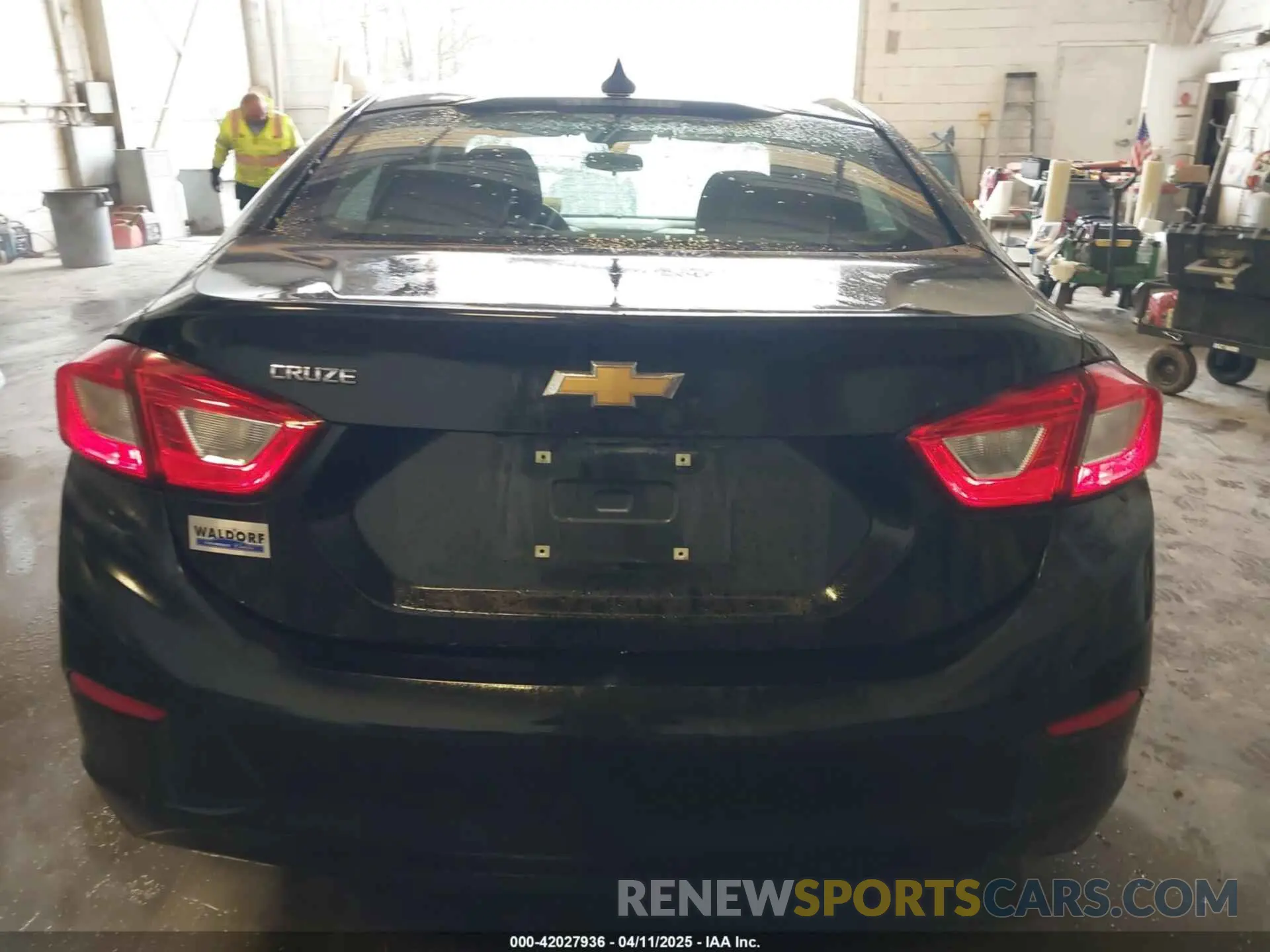 16 Photograph of a damaged car 1G1BC5SM0K7108991 CHEVROLET CRUZE 2019