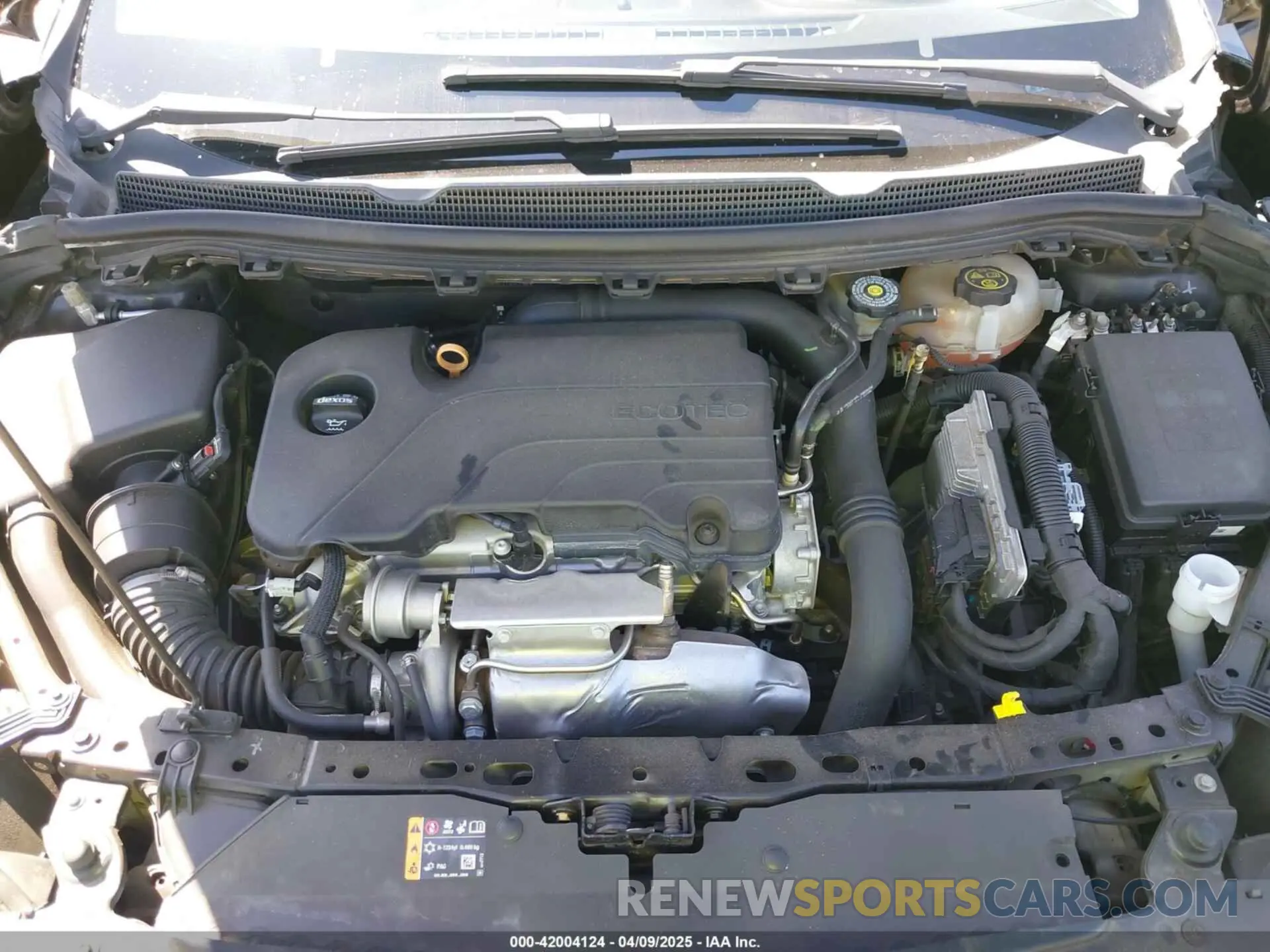 10 Фотография поврежденного автомобиля 1G1BC5SM0K7149234 CHEVROLET CRUZE 2019