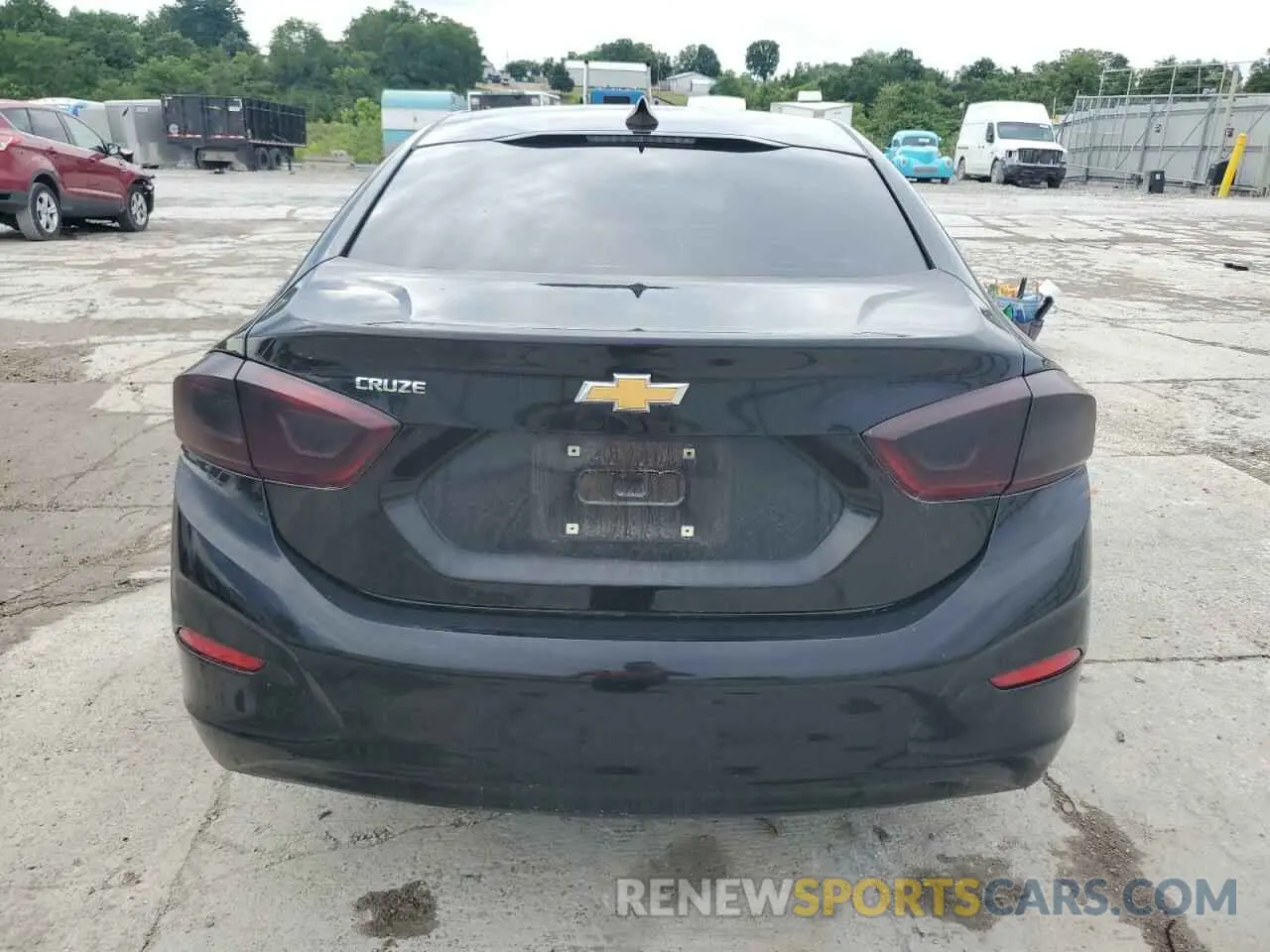 6 Photograph of a damaged car 1G1BC5SM0K7152067 CHEVROLET CRUZE 2019